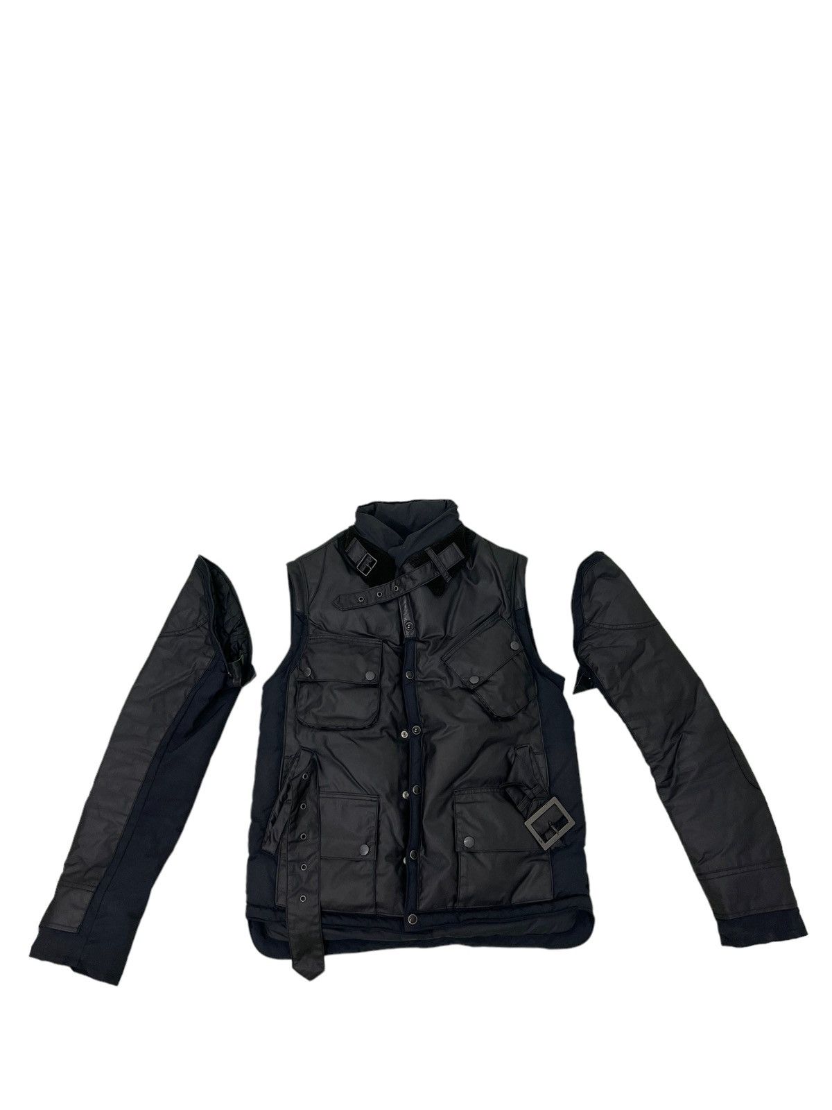 Maison MIHARA YASUHIRO Hybrid Horsehide Military Down Jacket Wax Ripstop Slim 4🟩3 Size US M / EU 48-50 / 2 - 20 Thumbnail