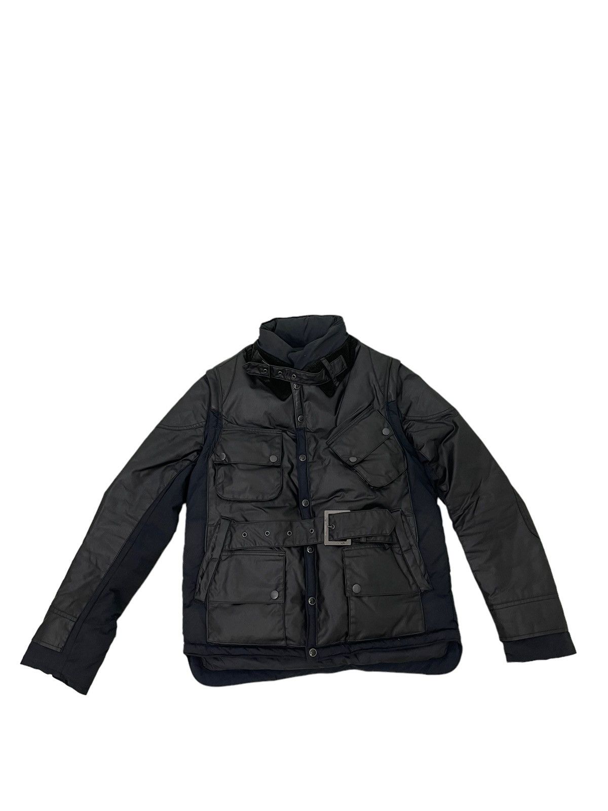 Maison MIHARA YASUHIRO Hybrid Horsehide Military Down Jacket Wax Ripstop Slim 4🟩3 Size US M / EU 48-50 / 2 - 6 Thumbnail