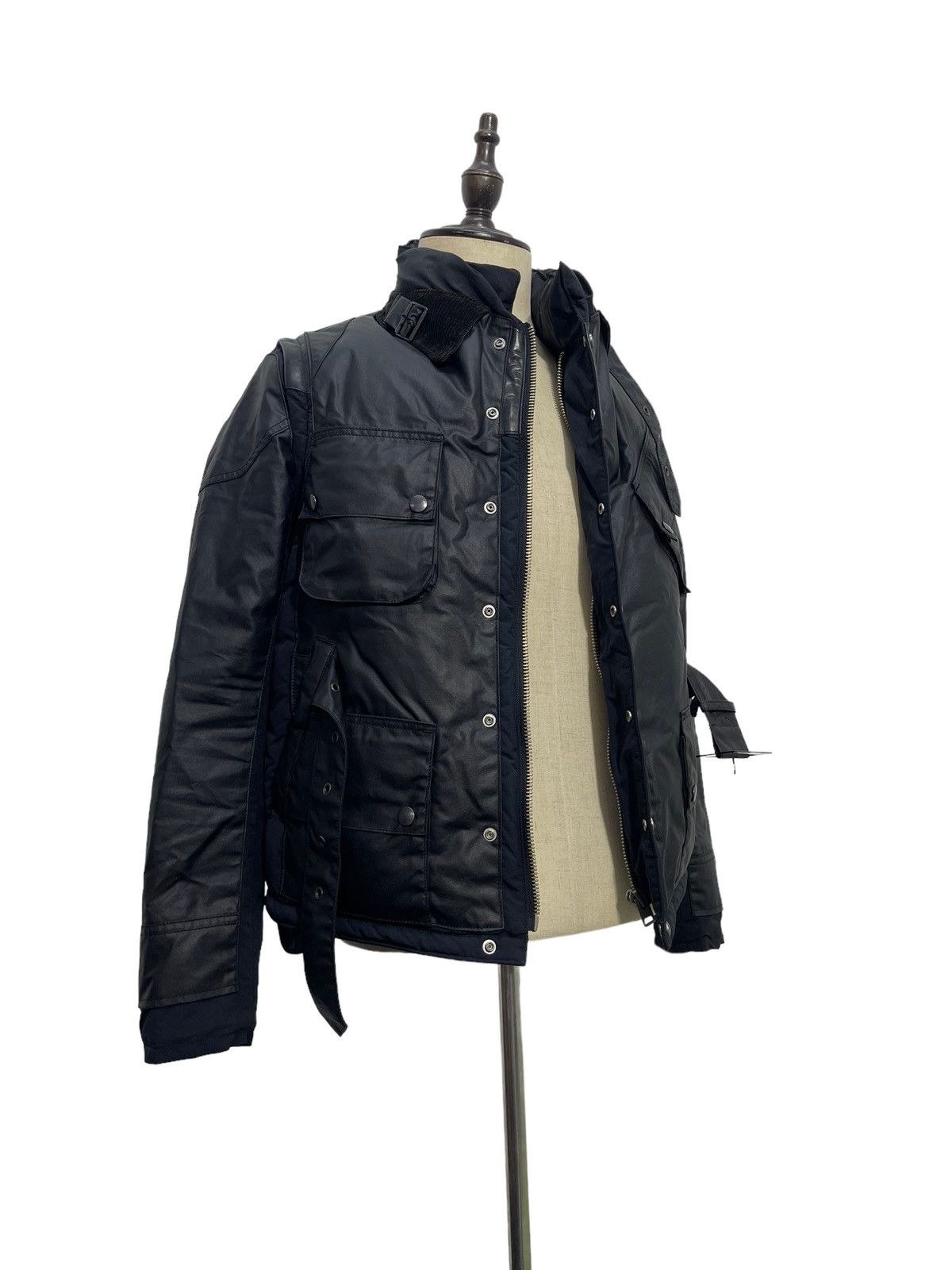 Maison MIHARA YASUHIRO Hybrid Horsehide Military Down Jacket Wax Ripstop Slim 4🟩3 Size US M / EU 48-50 / 2 - 5 Thumbnail