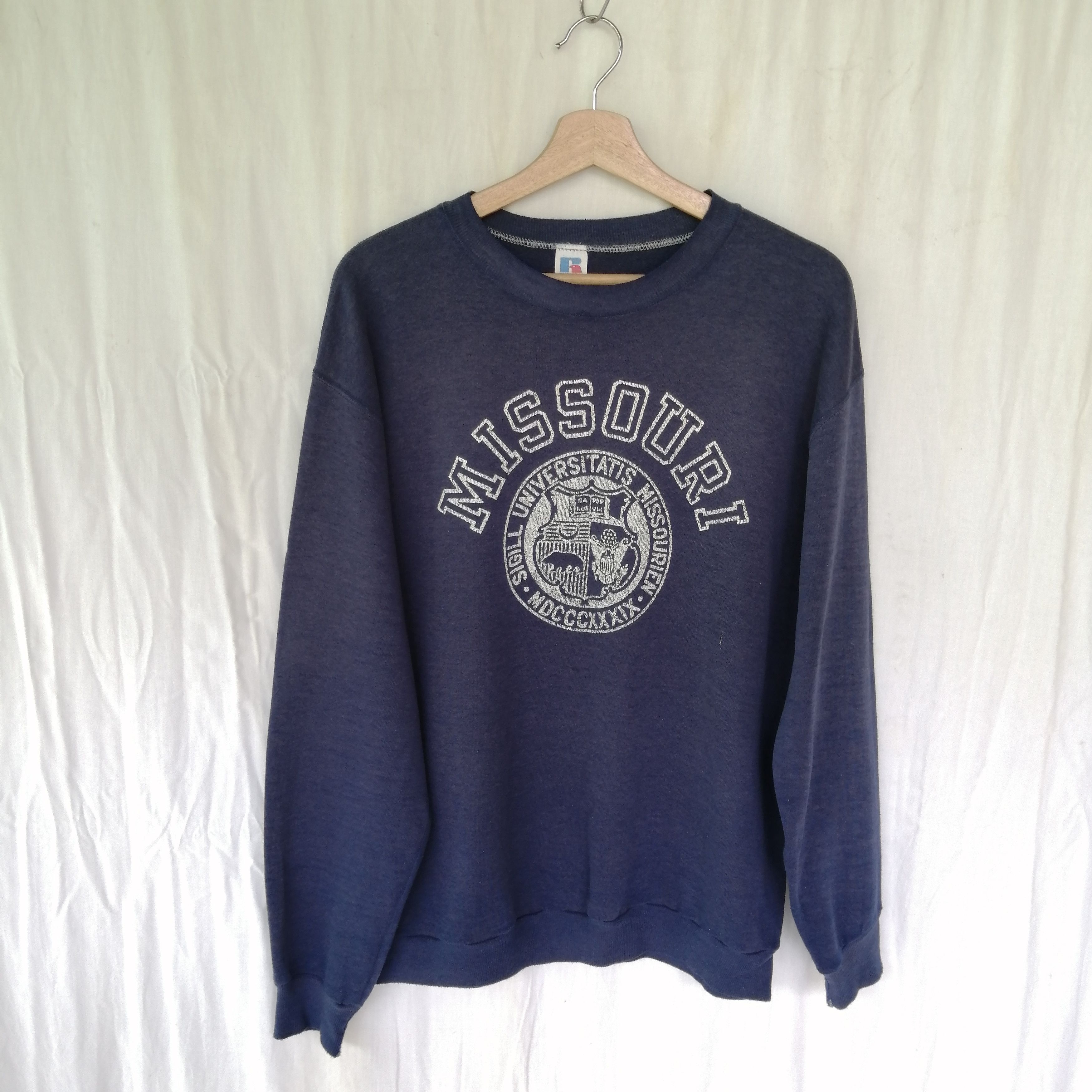 Russell Athletic missouri university vintage sweatshirt Size US L / EU 52-54 / 3 - 1 Thumbnail