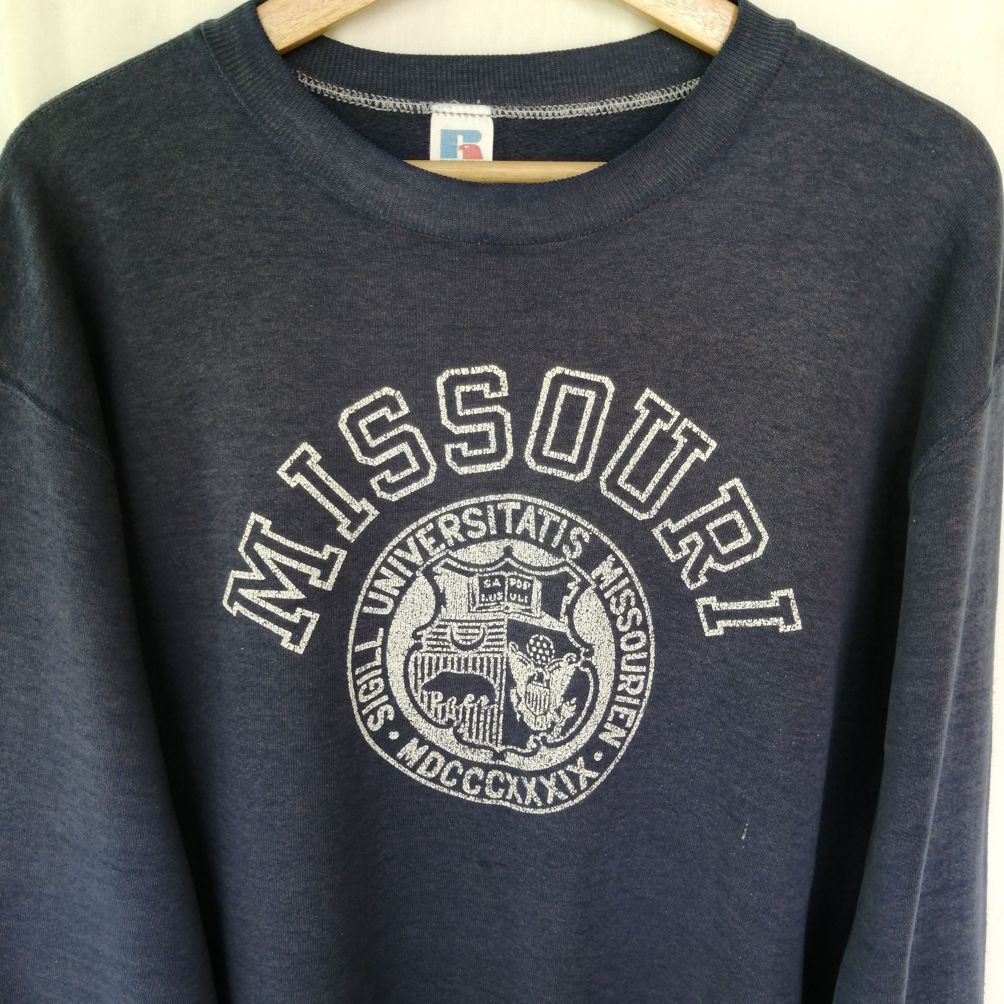Russell Athletic missouri university vintage sweatshirt Size US L / EU 52-54 / 3 - 2 Thumbnail