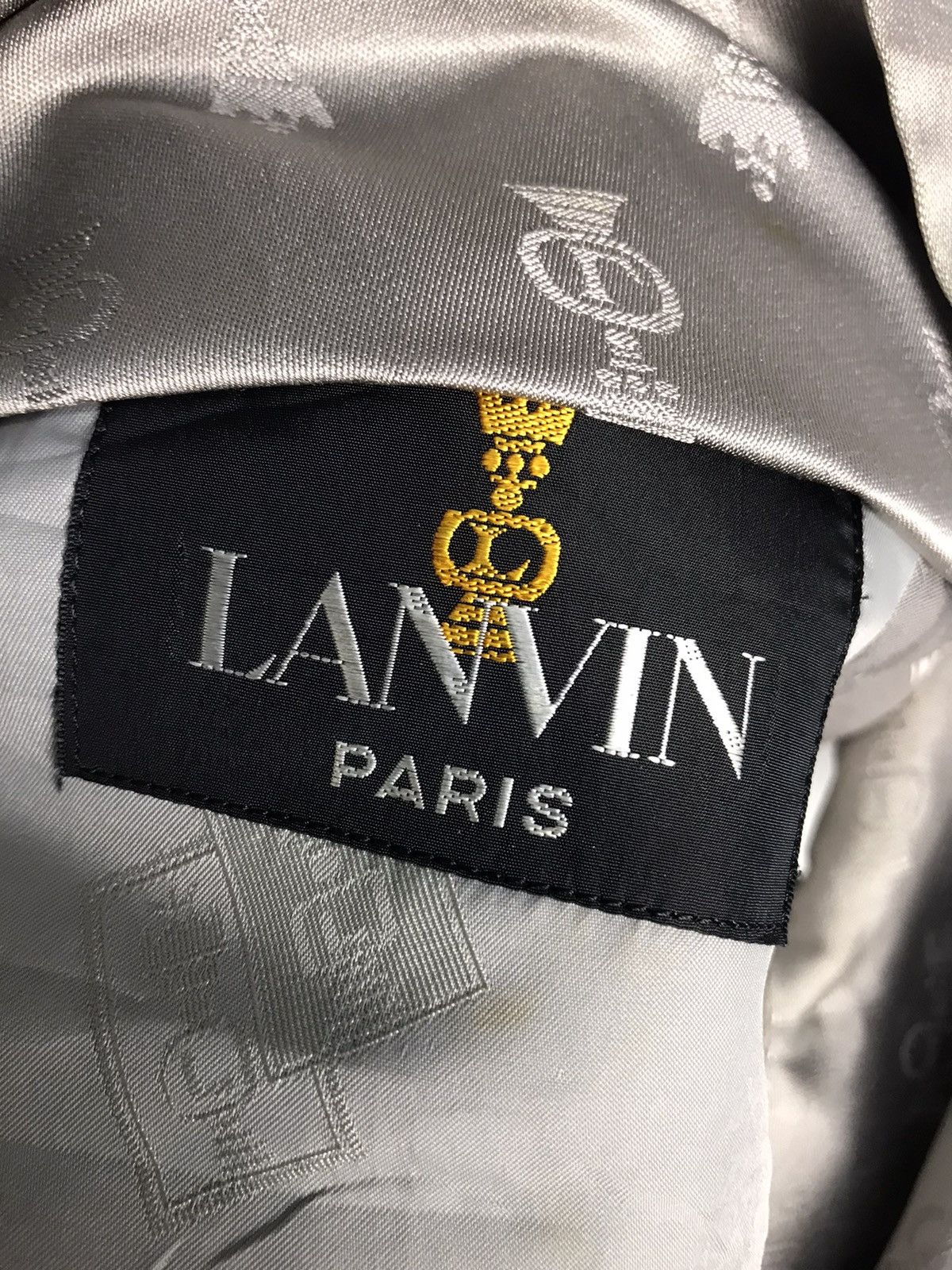 Designer × Lanvin 🔥BEST OFFER🔥lanvin paris coat jacket fullprint logo Size US M / EU 48-50 / 2 - 3 Thumbnail