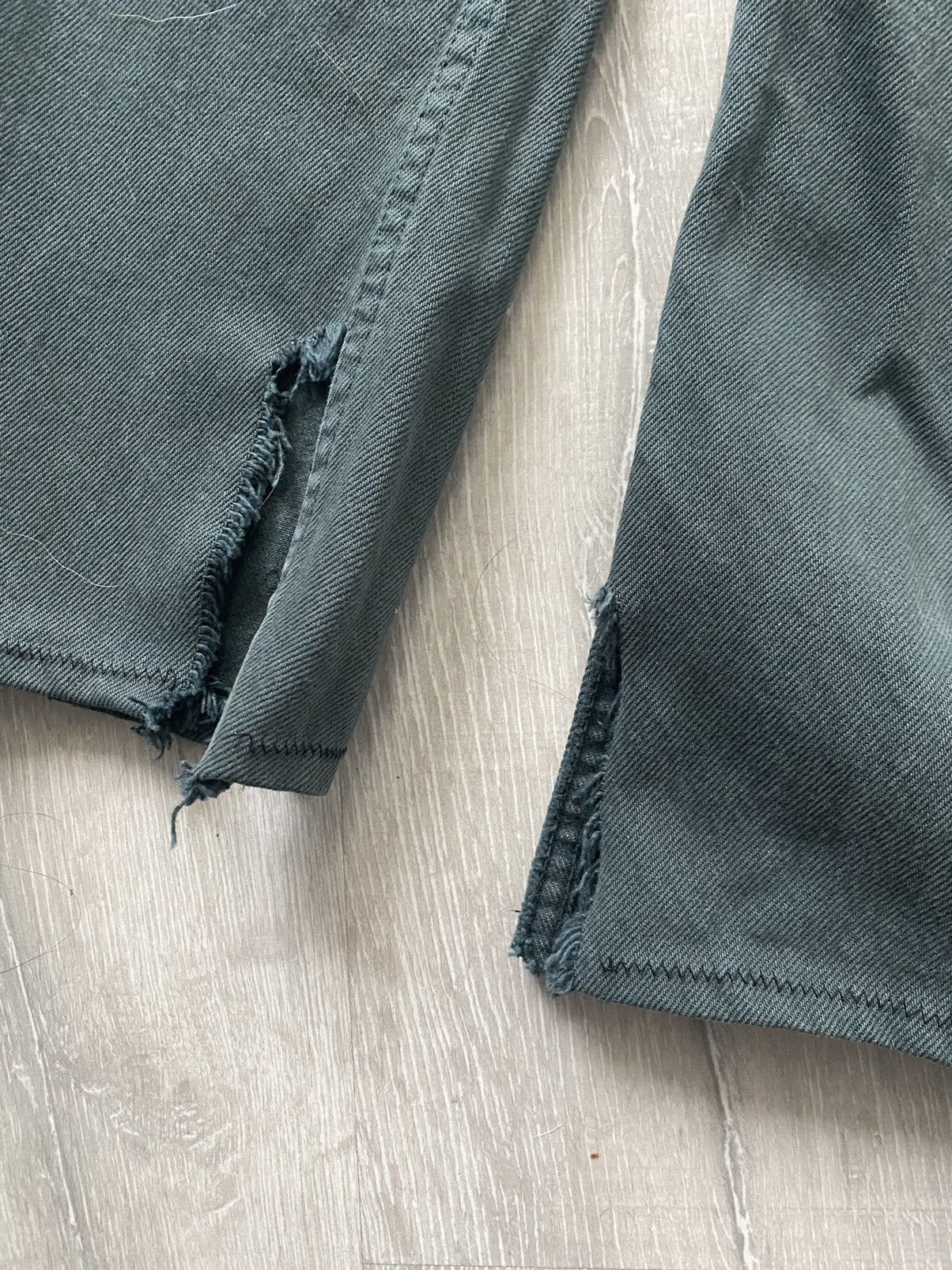 Levi's 90s Levi’s 501 vintage green jeans made in USA denim pants Size US 28 / EU 44 - 4 Thumbnail
