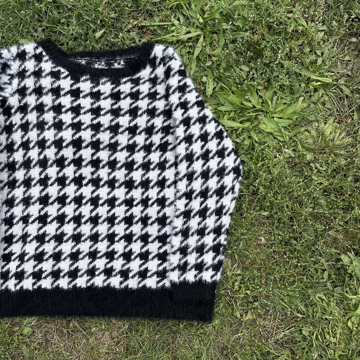 If Six Was Nine Vintage Y2K Hype Mohair Teddy Sweater KanyeWest Style Size US S / EU 44-46 / 1 - 2 Thumbnail