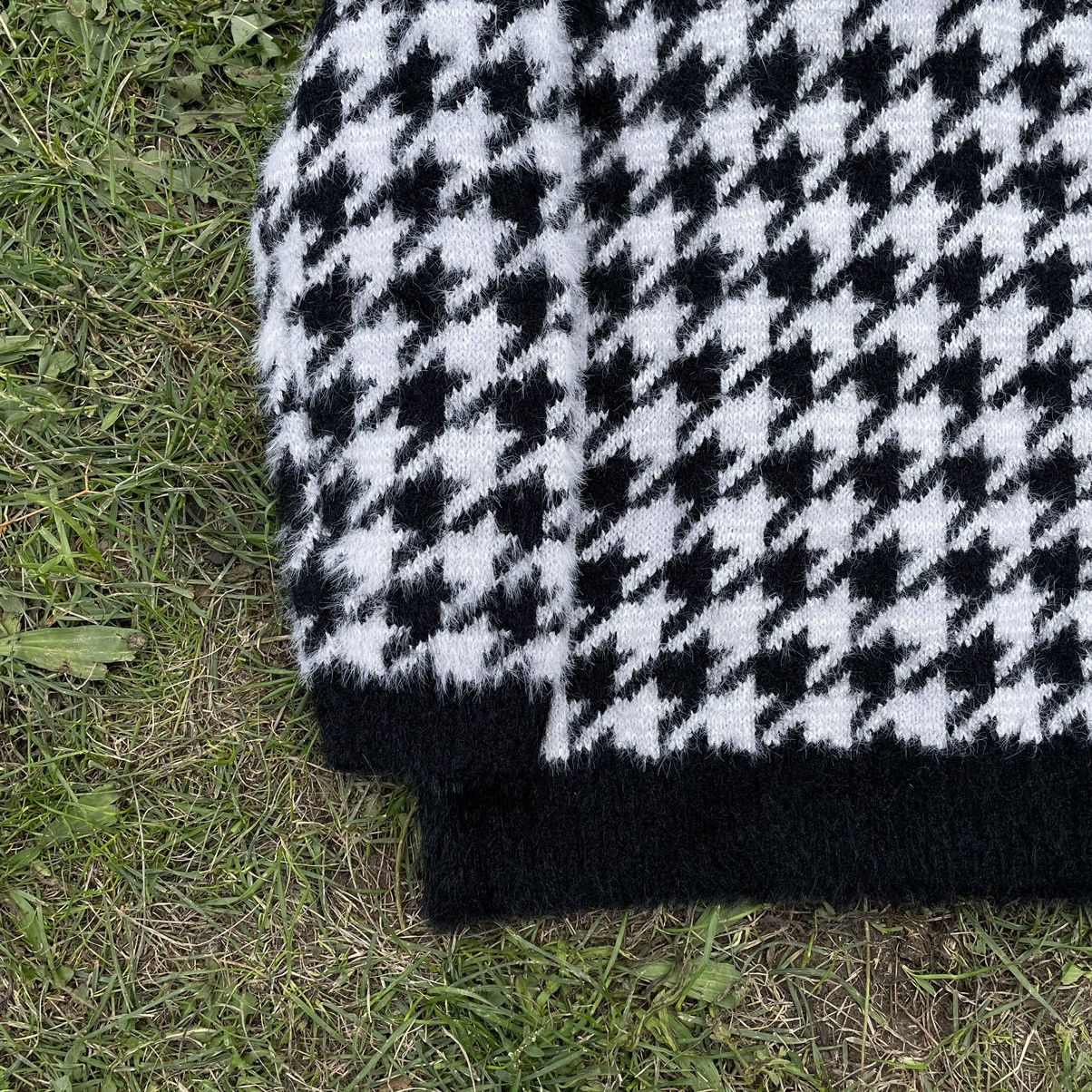 If Six Was Nine Vintage Y2K Hype Mohair Teddy Sweater KanyeWest Style Size US S / EU 44-46 / 1 - 3 Thumbnail