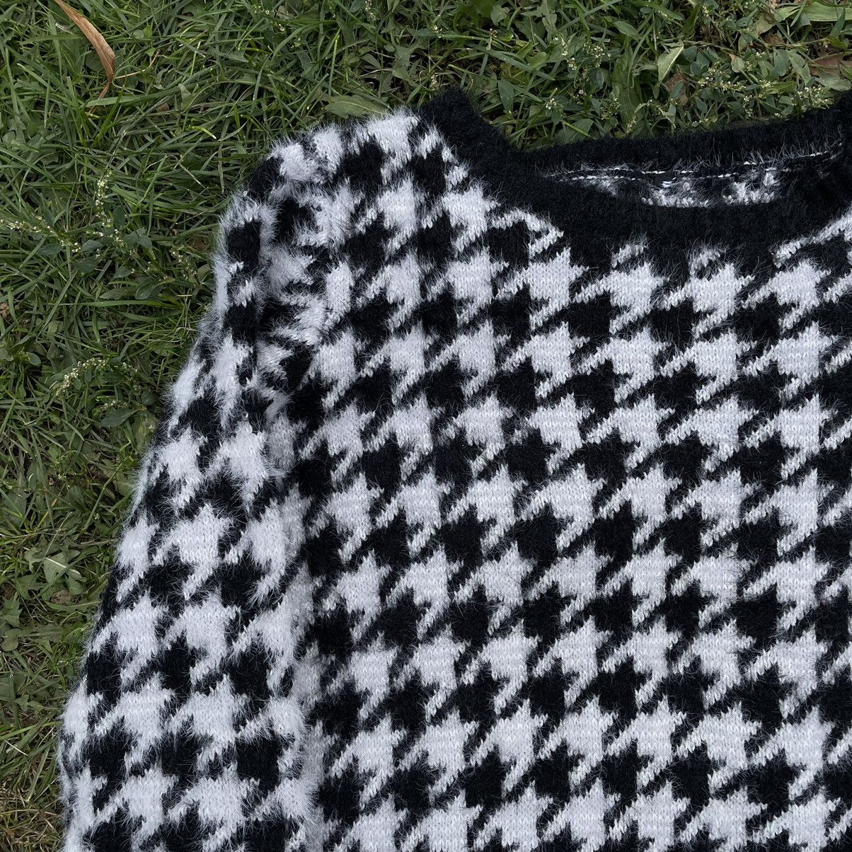 If Six Was Nine Vintage Y2K Hype Mohair Teddy Sweater KanyeWest Style Size US S / EU 44-46 / 1 - 4 Thumbnail