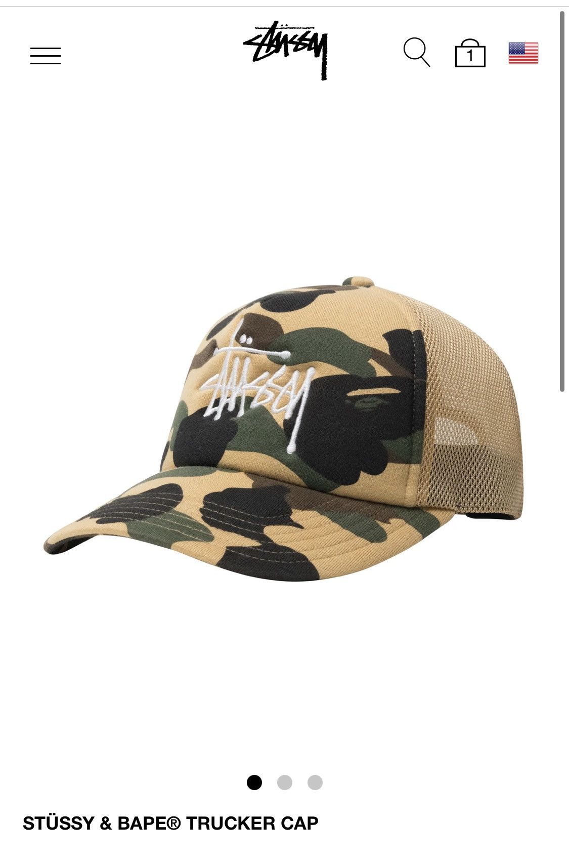 Stussy Bape Hat | Grailed