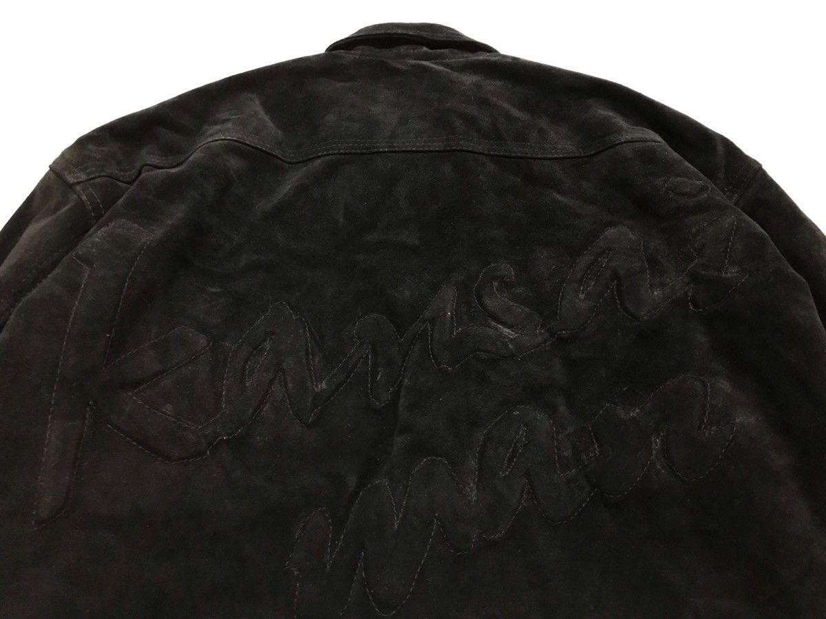 Kansai Yamamoto Nishimura Yutaka Trucker Leather Jacket Size US M / EU 48-50 / 2 - 4 Thumbnail