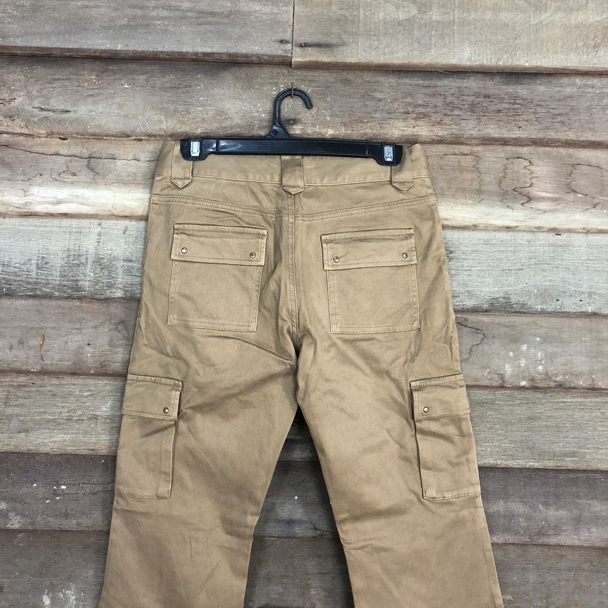Japanese Brand Japan Brown Multipocket Tactical Cargo Pants#3433 Size US 27 - 10 Thumbnail
