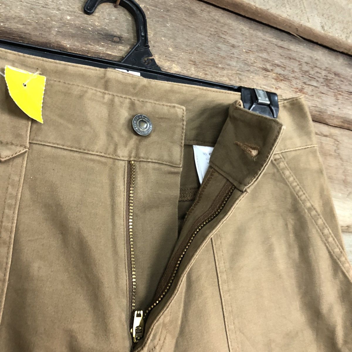 Japanese Brand Japan Brown Multipocket Tactical Cargo Pants#3433 Size US 27 - 8 Thumbnail