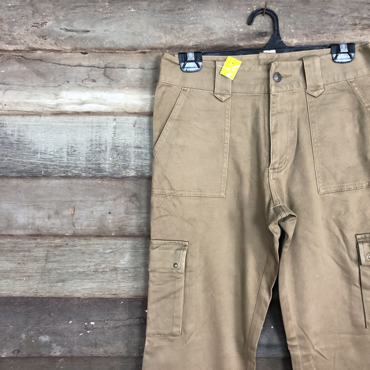 Japanese Brand Japan Brown Multipocket Tactical Cargo Pants#3433 Size US 27 - 6 Thumbnail