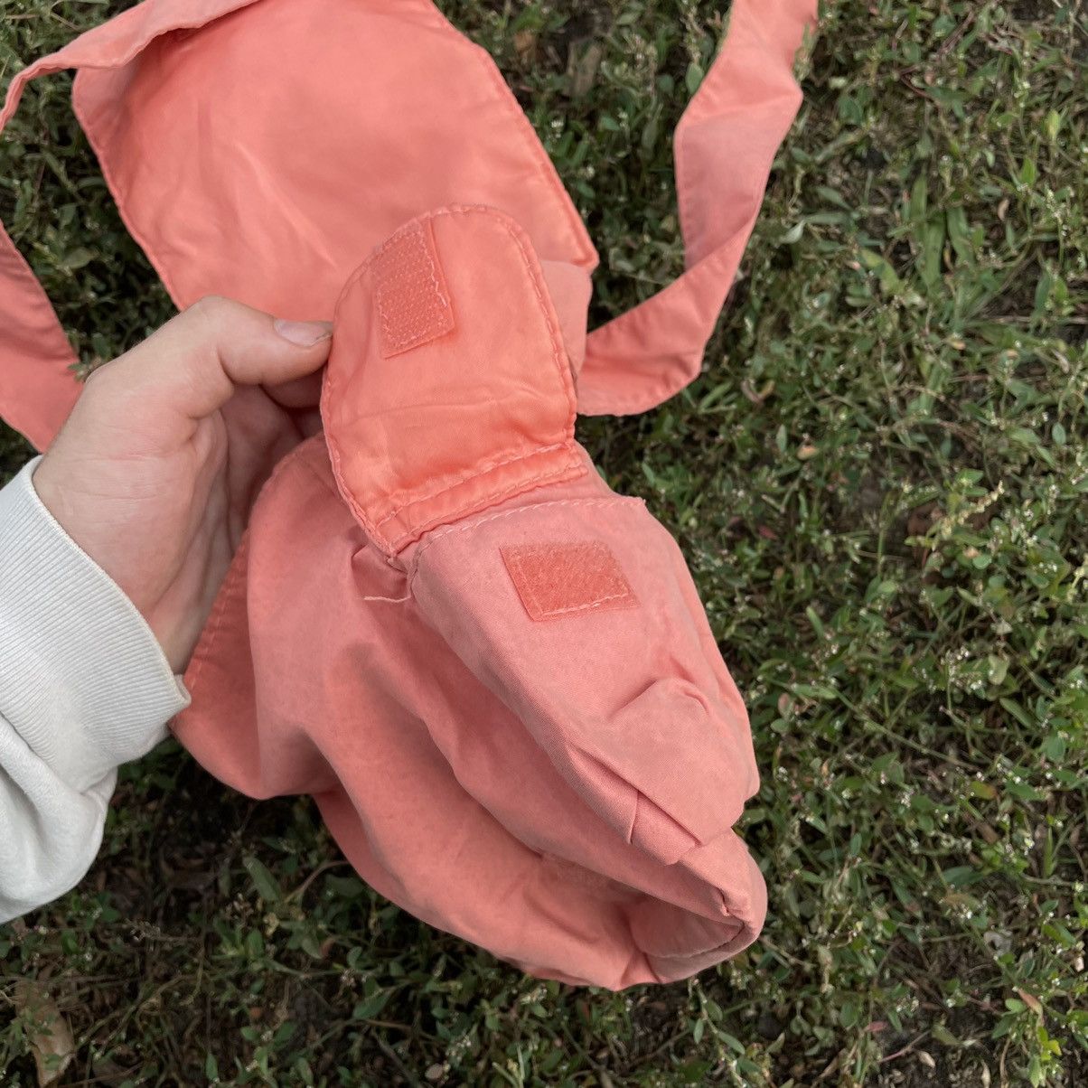 Vintage Vintage Y2K Pink Cotton Crossbody Shoulder Bag Techwear OS Size ONE SIZE - 6 Thumbnail