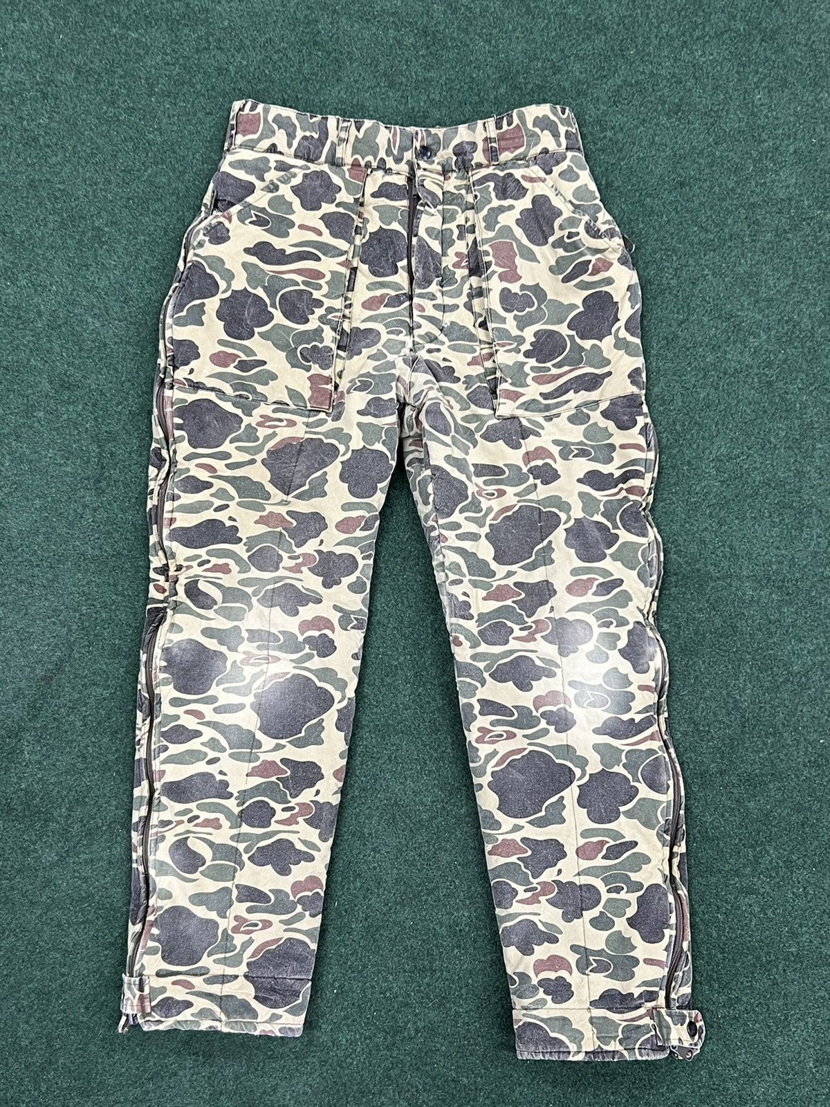 Redhead Vintage 80s Redhead Duck Camo Insulated Hunting Pants Size US 32 / EU 48 - 1 Thumbnail