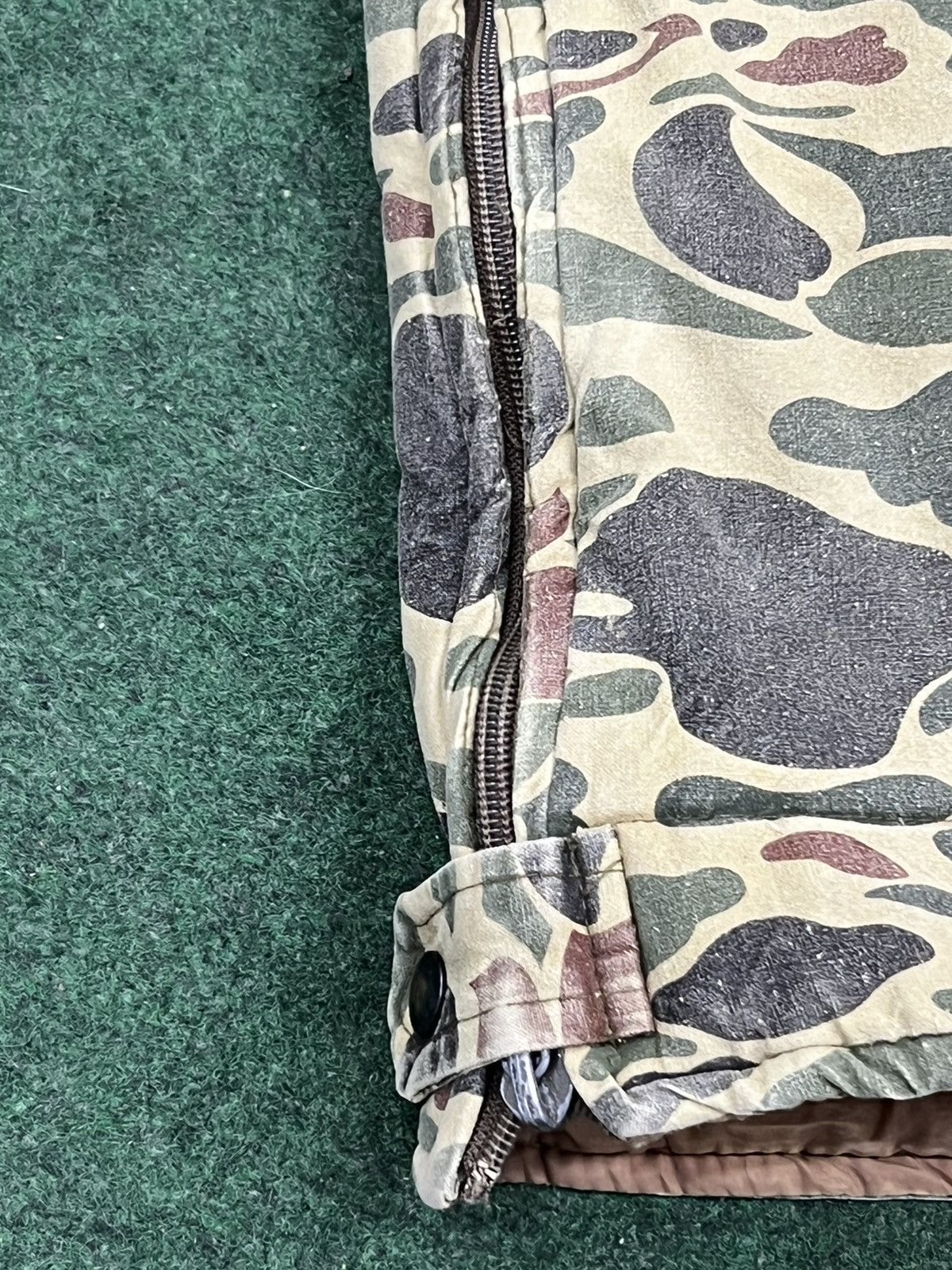 Redhead Vintage 80s Redhead Duck Camo Insulated Hunting Pants Size US 32 / EU 48 - 2 Thumbnail