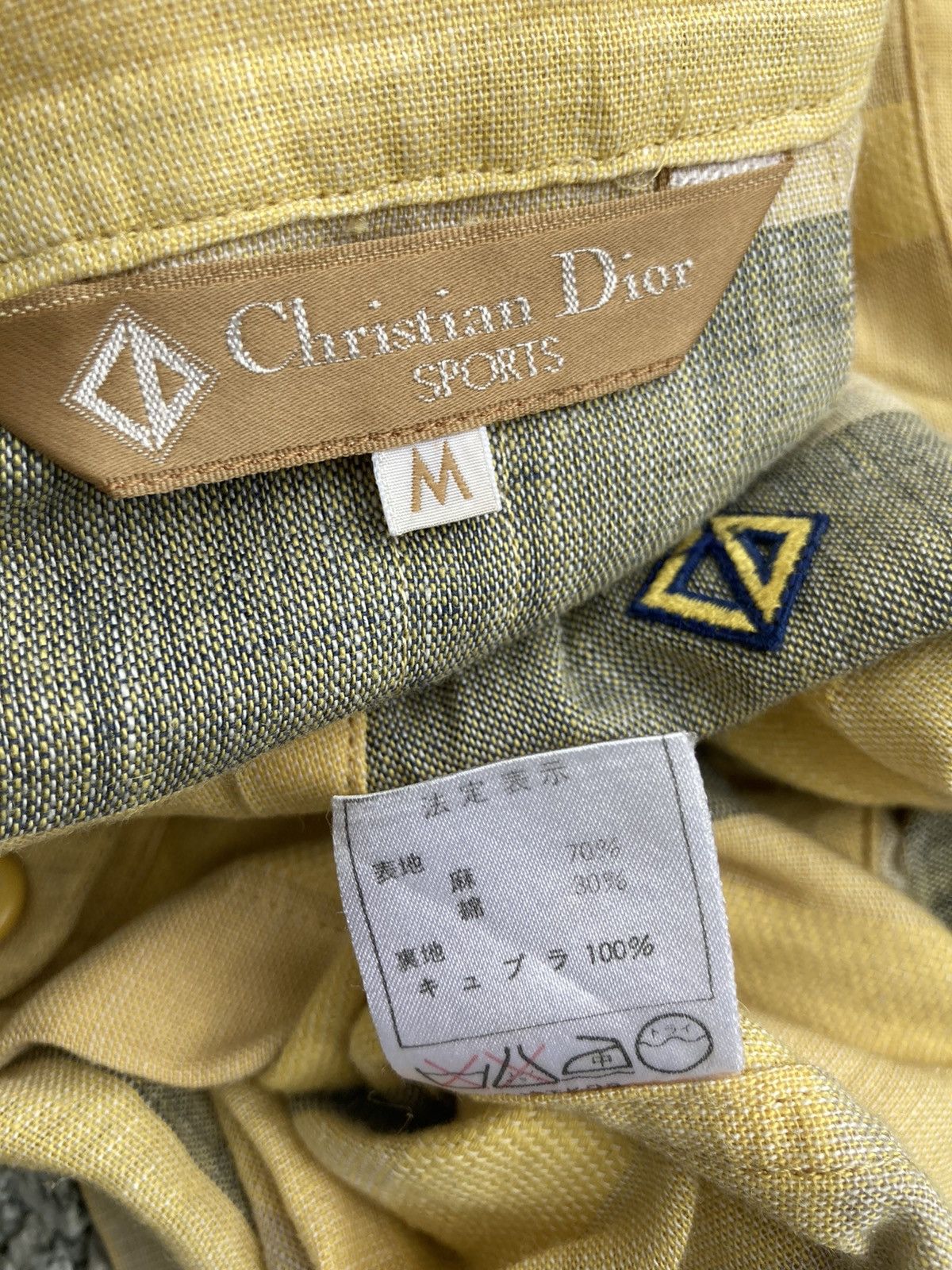 Christian Dior Monsieur Christian Dior Sports Striped Jacket Size M / US 6-8 / IT 42-44 - 7 Thumbnail