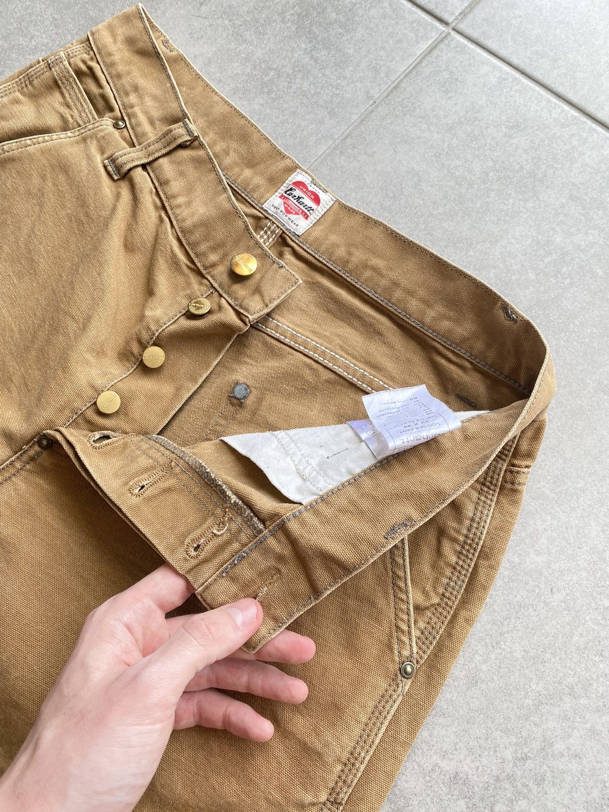 Carhartt Vintage Carhartt Workwear Pants Size US 32 / EU 48 - 11 Thumbnail