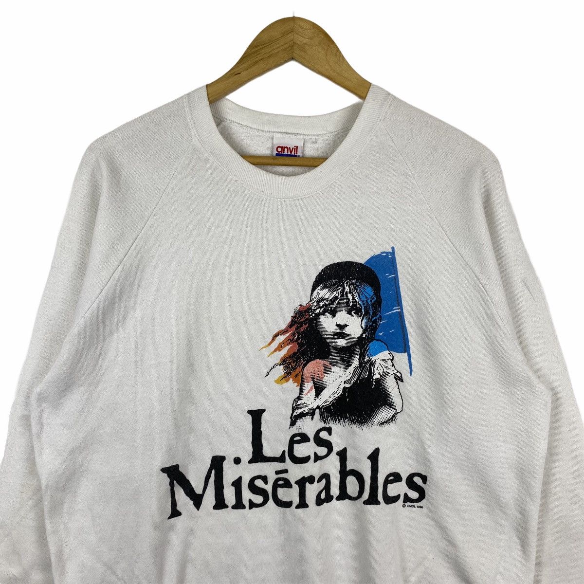 Vintage Vintage LES MISERABLES 1986 Movie Sweatshirt Pullover Jumper Size US L / EU 52-54 / 3 - 3 Thumbnail