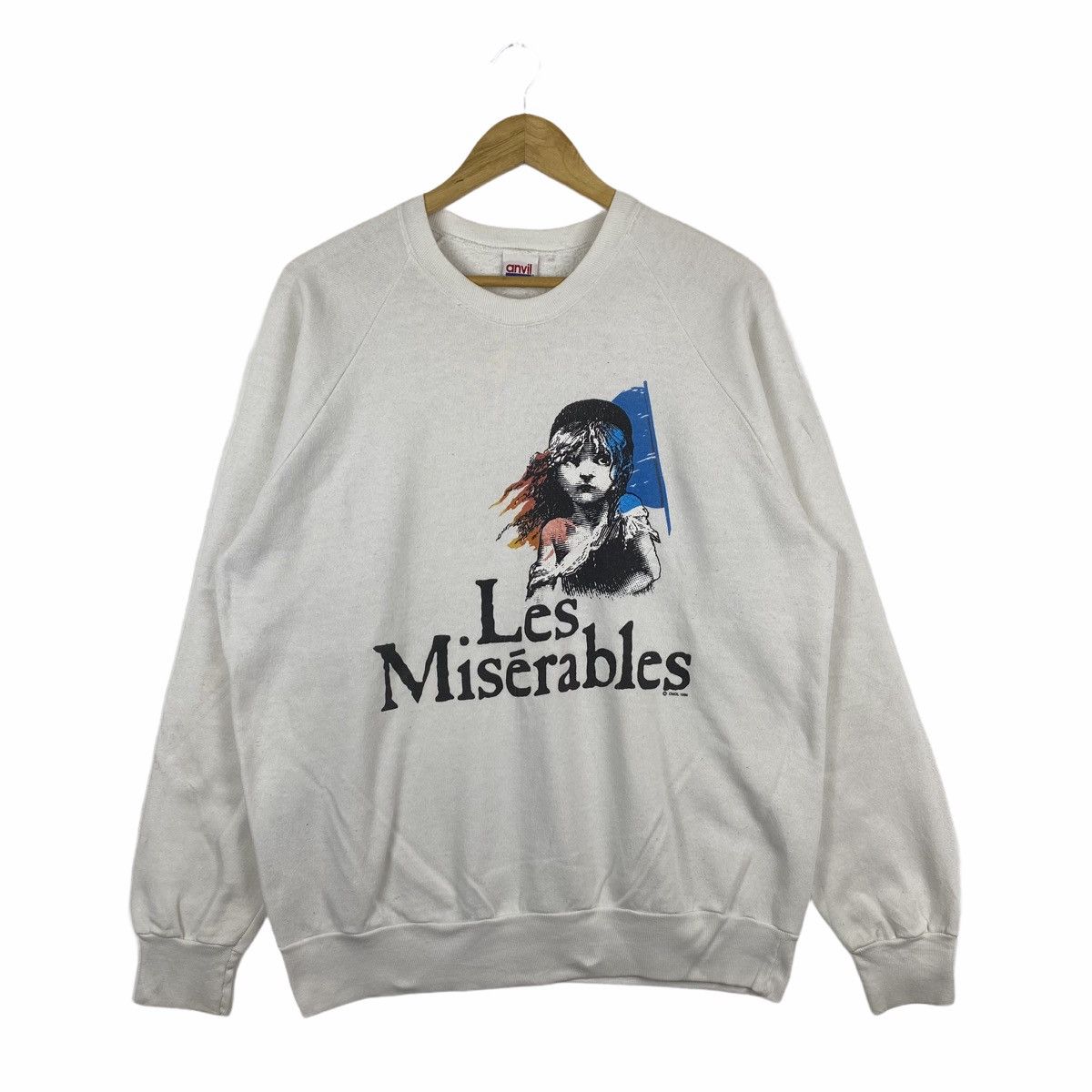 Vintage Vintage LES MISERABLES 1986 Movie Sweatshirt Pullover Jumper Size US L / EU 52-54 / 3 - 1 Thumbnail