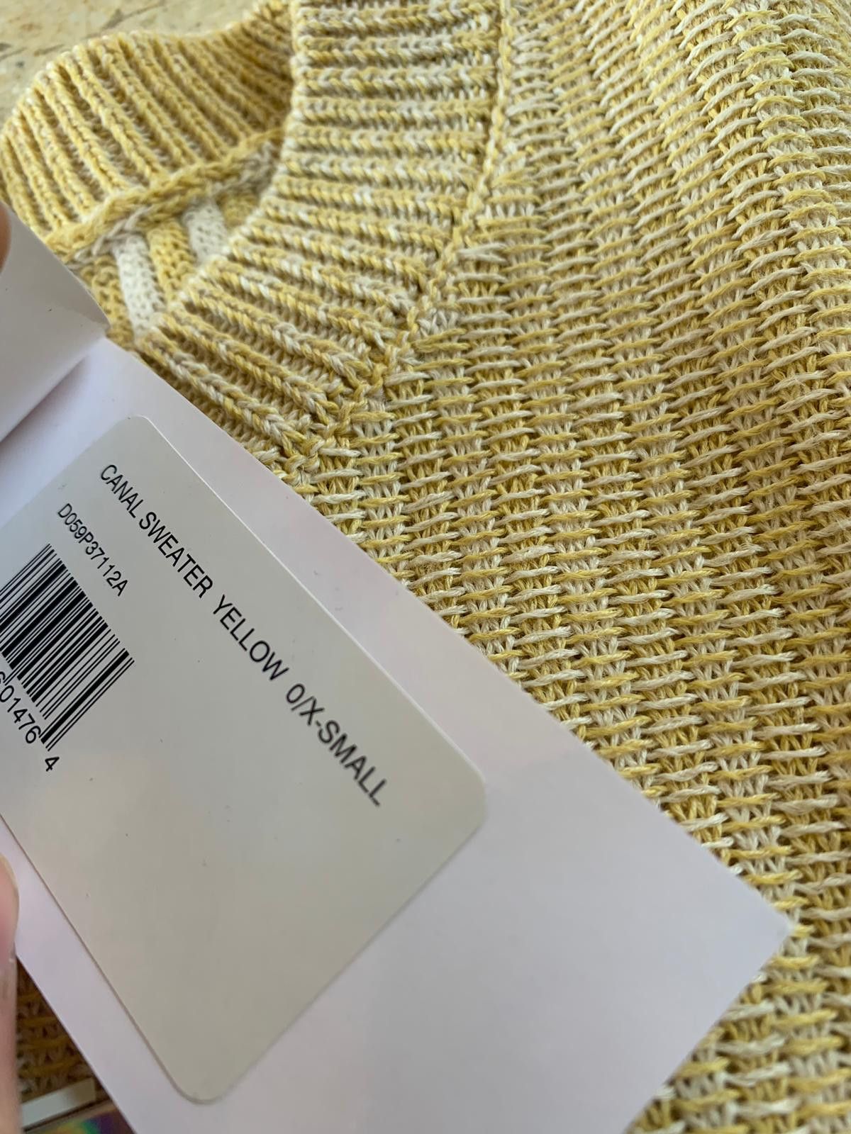 John Elliott Canal Sweater in Yellow Size US XS / EU 42 / 0 - 14 Thumbnail