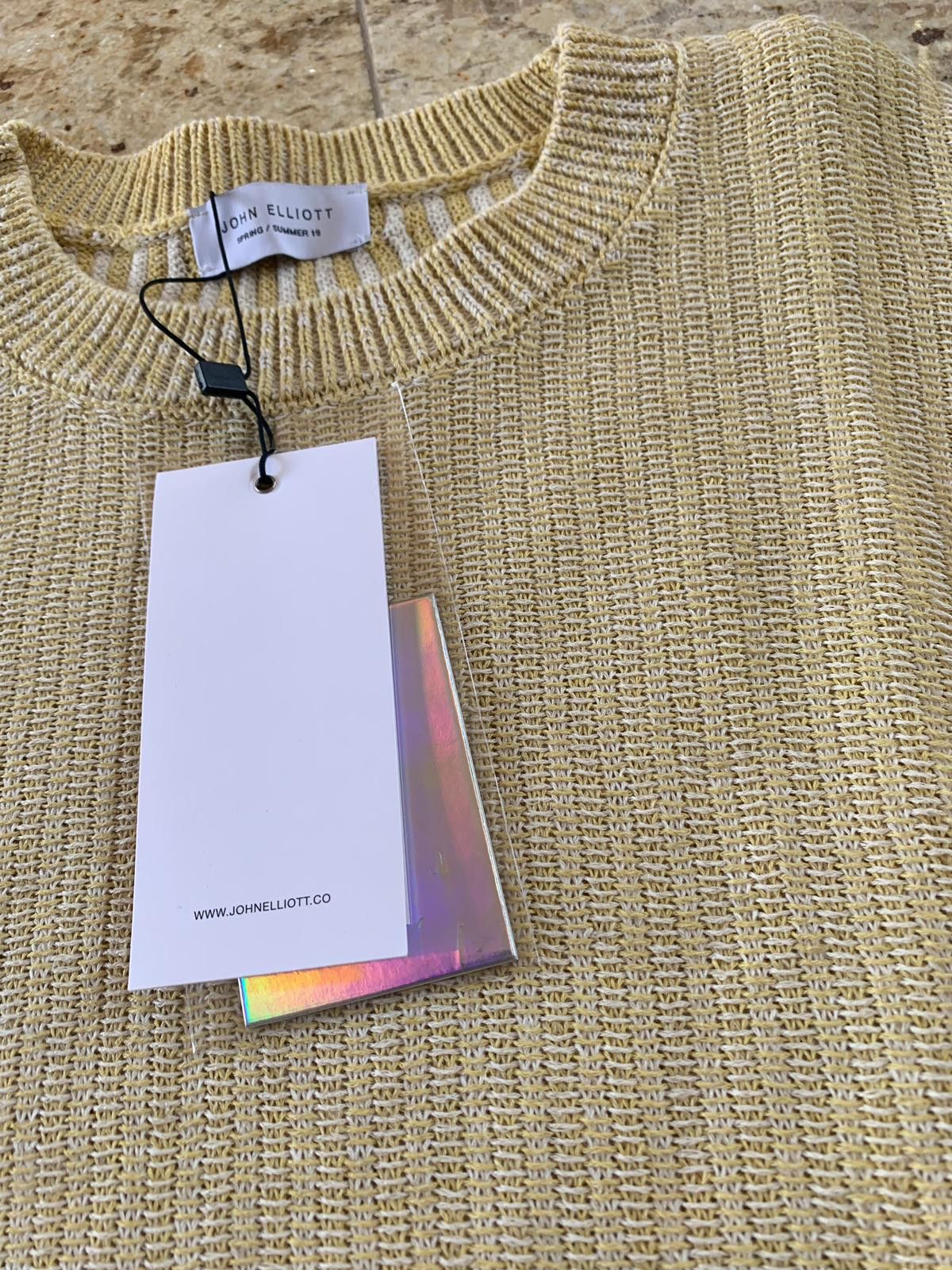 John Elliott Canal Sweater in Yellow Size US XS / EU 42 / 0 - 15 Thumbnail
