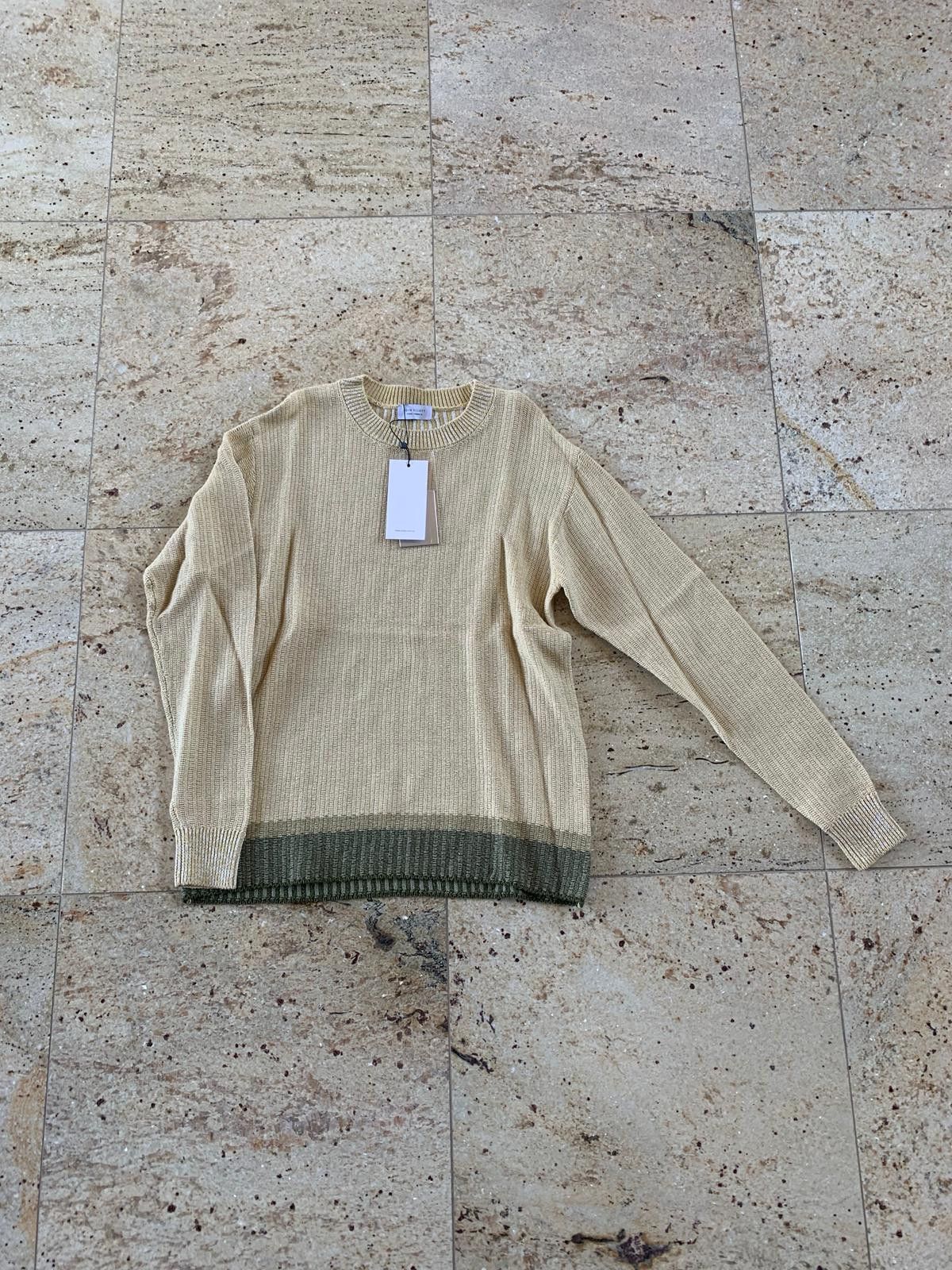 image of John Elliott Canal Sweater In Yellow, Men's (Size XS)