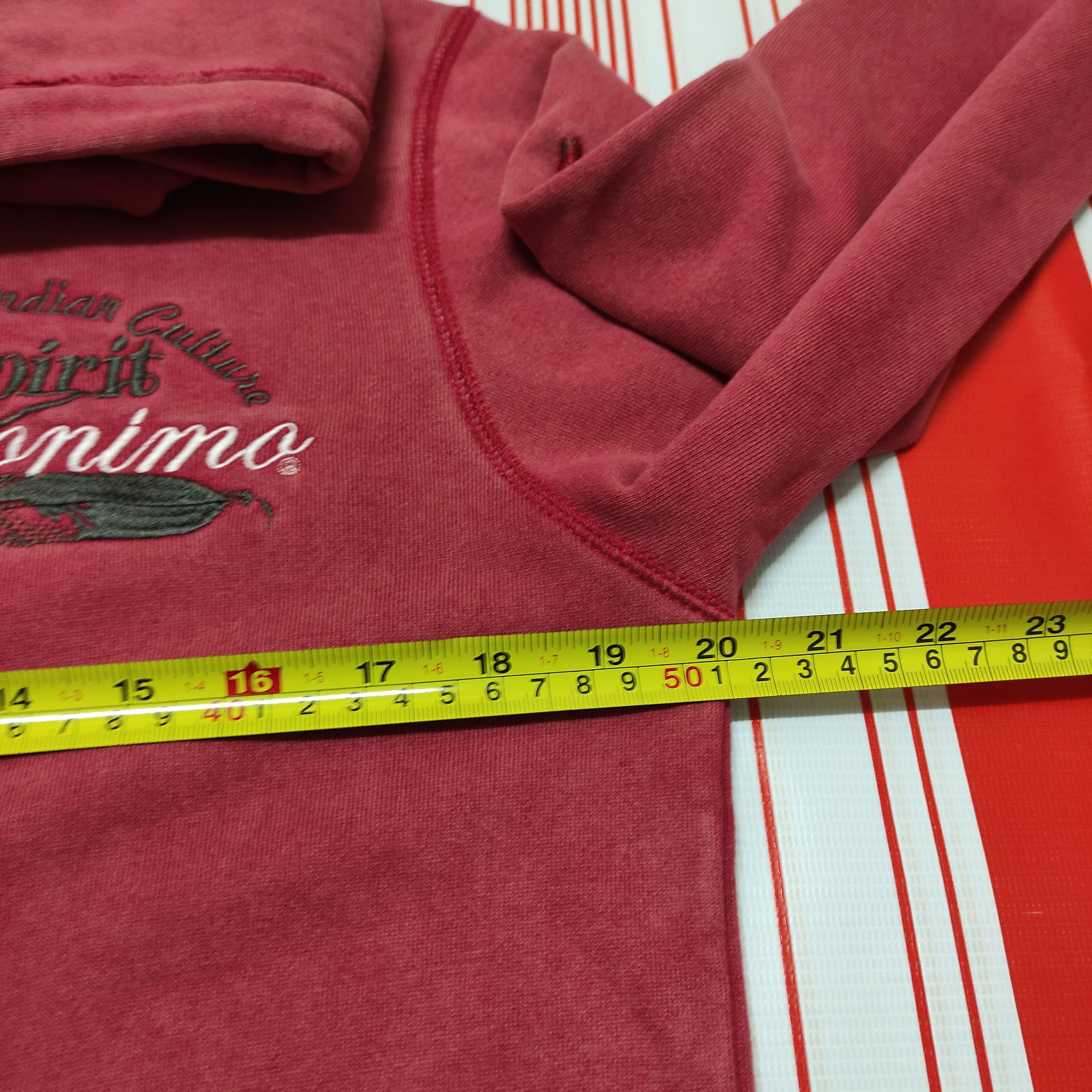 Japanese Brand × Vintage Vtg American indian CultureSpiritGeronimahoodie Size US S / EU 44-46 / 1 - 5 Thumbnail