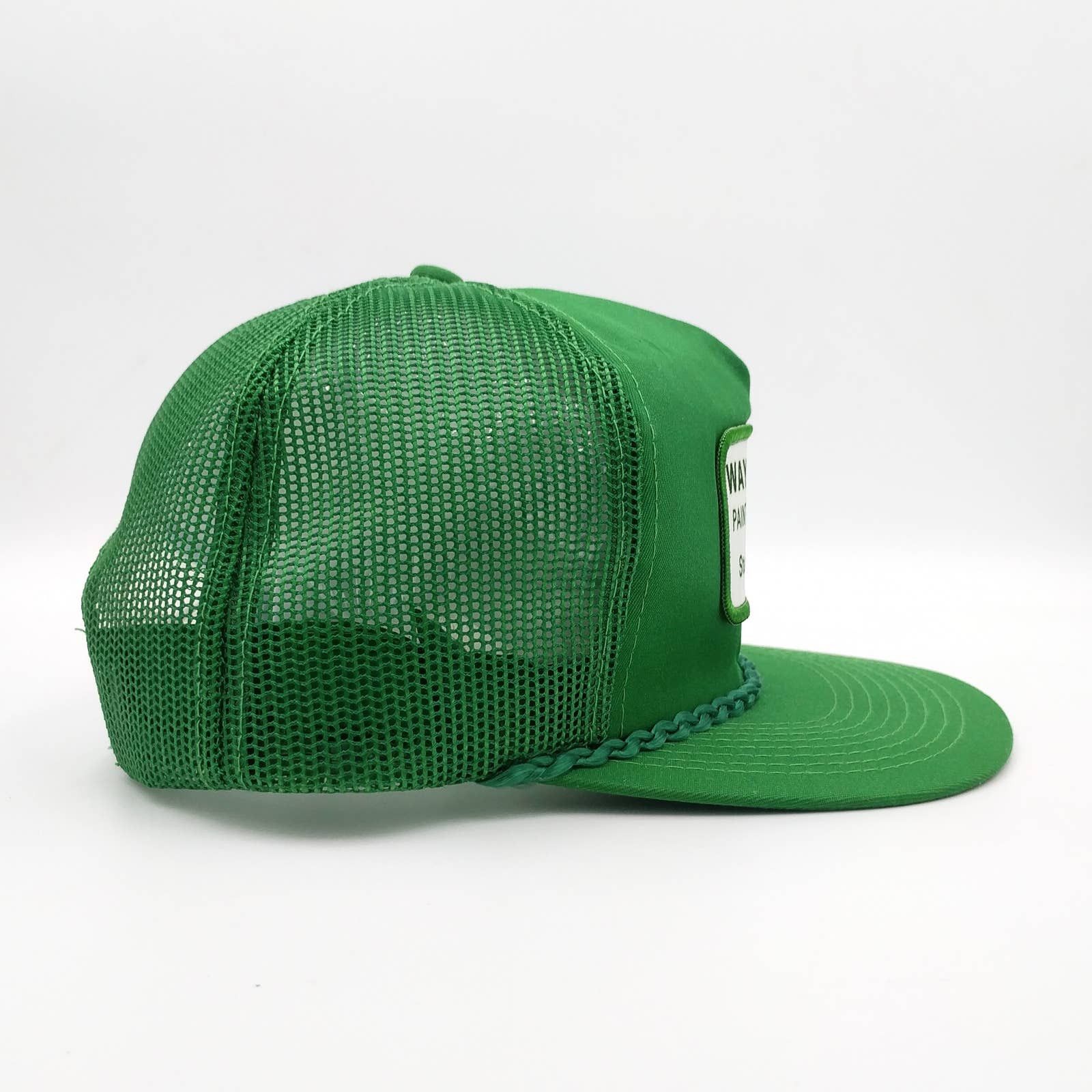 Vintage Vintage Wayne Moore Paint Patch Snapback Trucker Hat Mesh Size ONE SIZE - 6 Thumbnail