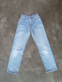 Size 28 Vintage Distressed Levis 505 Red Tab Ladies Jeans W28 L30 Faded  Dark Wash Stretch Denim Straight Leg Jeans Waist 28 -  Canada