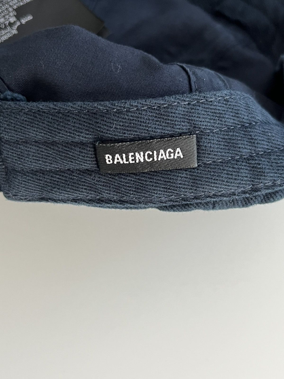 Balenciaga Balenciaga Double B Logo Baseball Cap Hat Size ONE SIZE - 6 Thumbnail