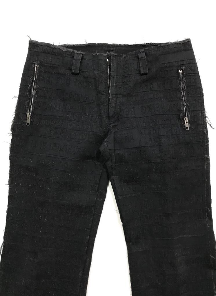 Bajra Dirge Jacquard Pants Size US 31 - 1 Thumbnail