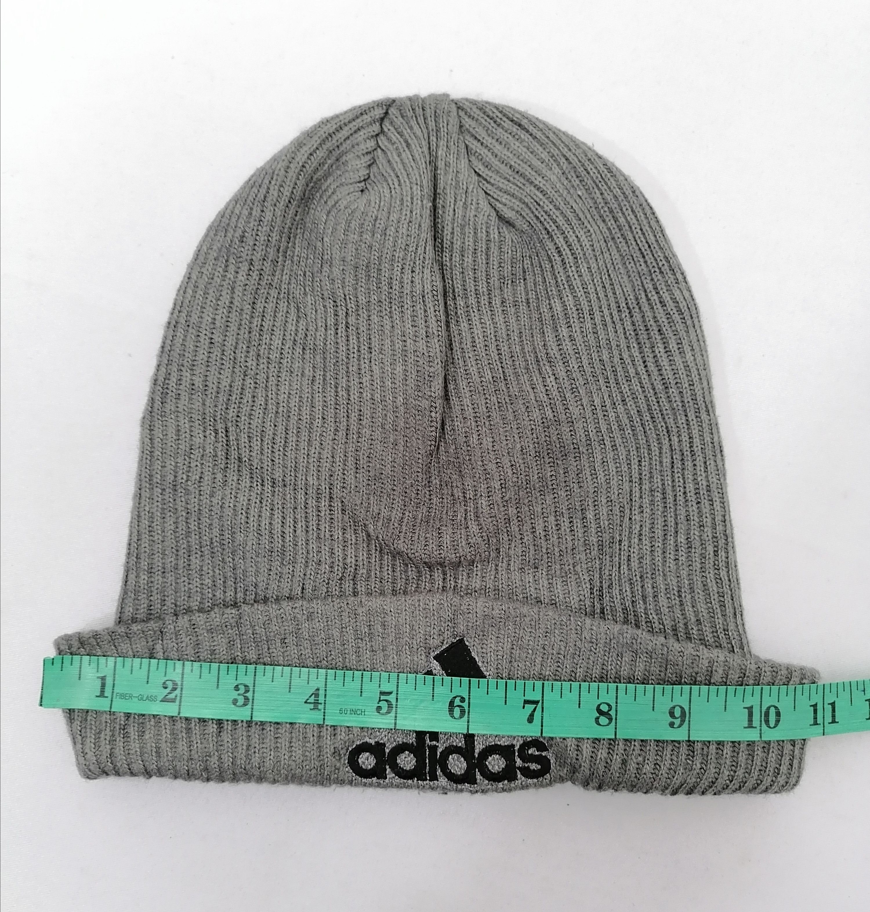 Adidas × Vintage Adidas Logo Beanie Hat Size ONE SIZE - 4 Thumbnail