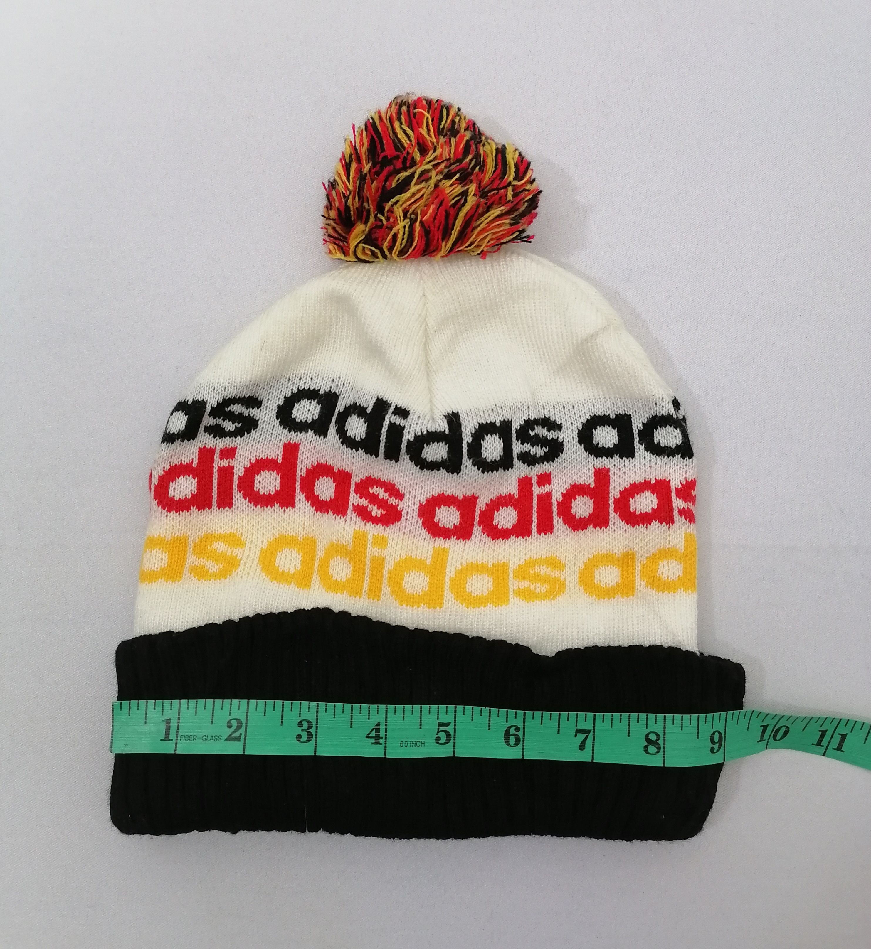 Adidas × Vintage Adidas Beanie Hat Size ONE SIZE - 3 Thumbnail