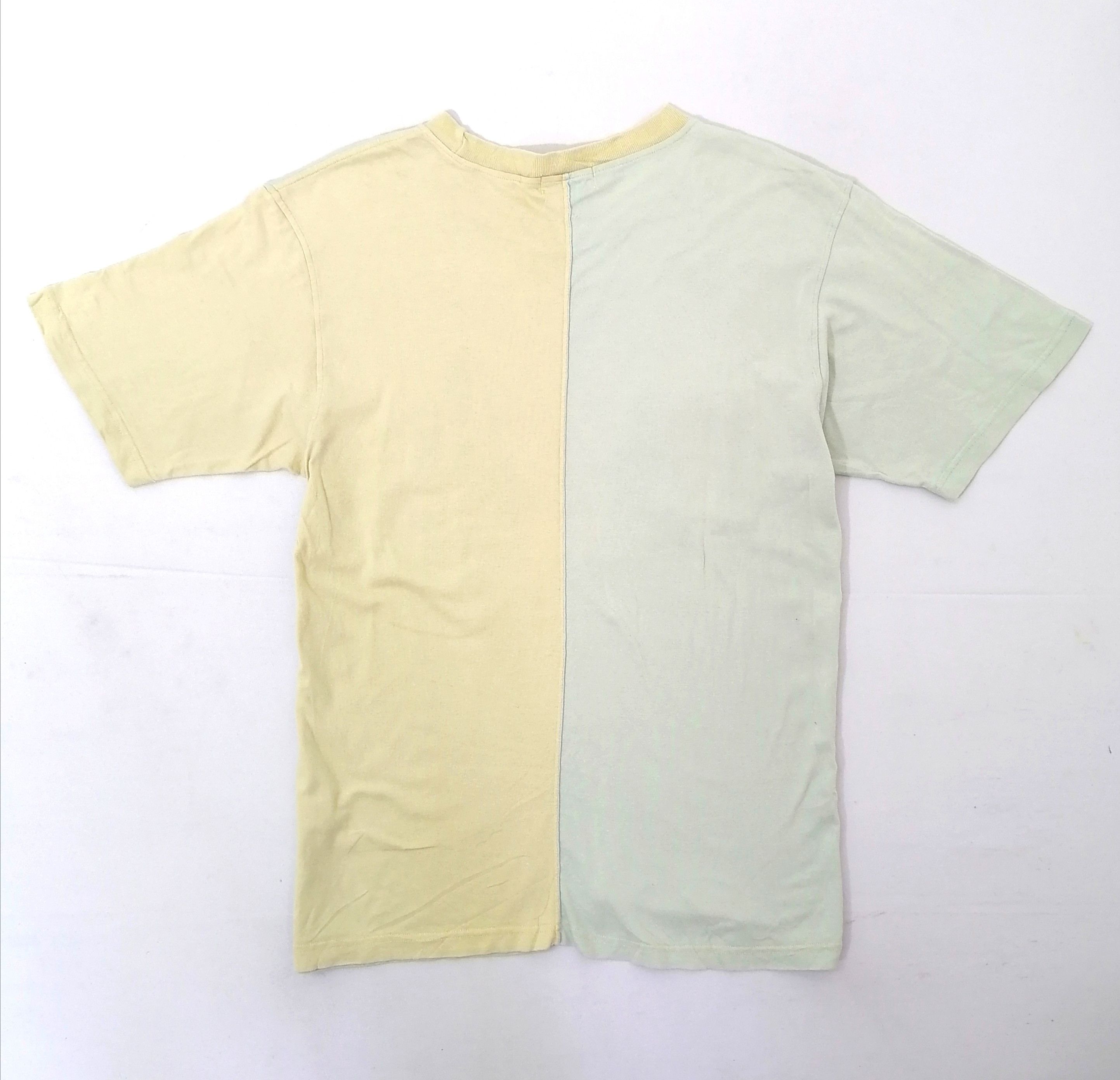 Vintage Crocodile Embroidered Two Colours Tee Size US L / EU 52-54 / 3 - 2 Thumbnail