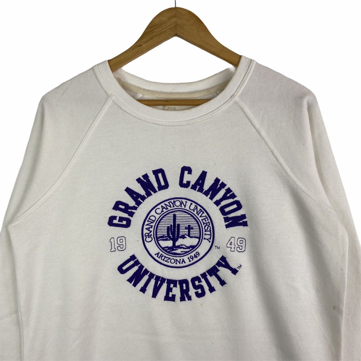 Vintage GRAND CANYON UNIVERSITY Arizona Big Logo Sweatshirt Pullover Size US M / EU 48-50 / 2 - 3 Thumbnail