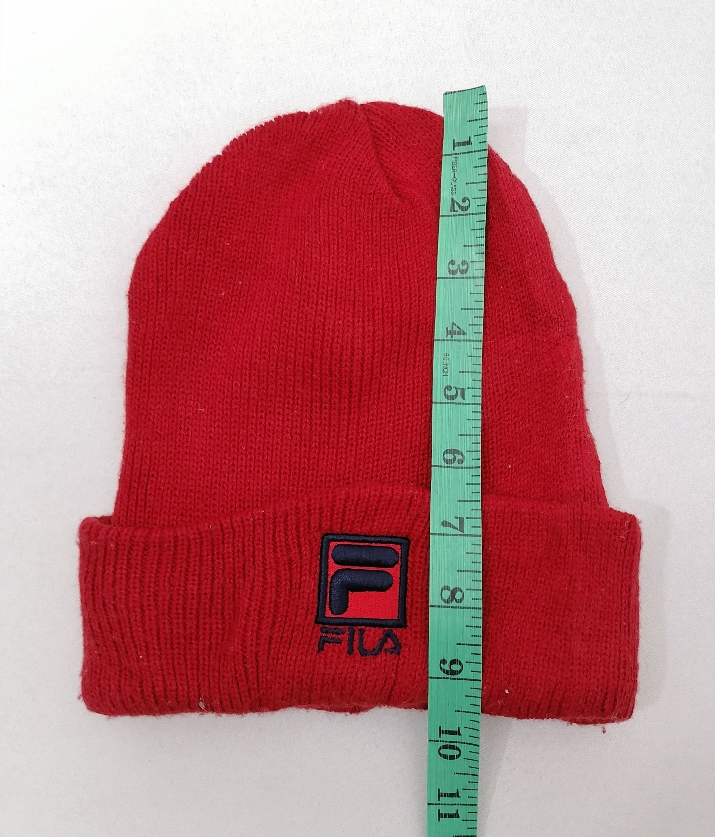 Fila × Vintage Fila Beanie Hat Size ONE SIZE - 3 Thumbnail