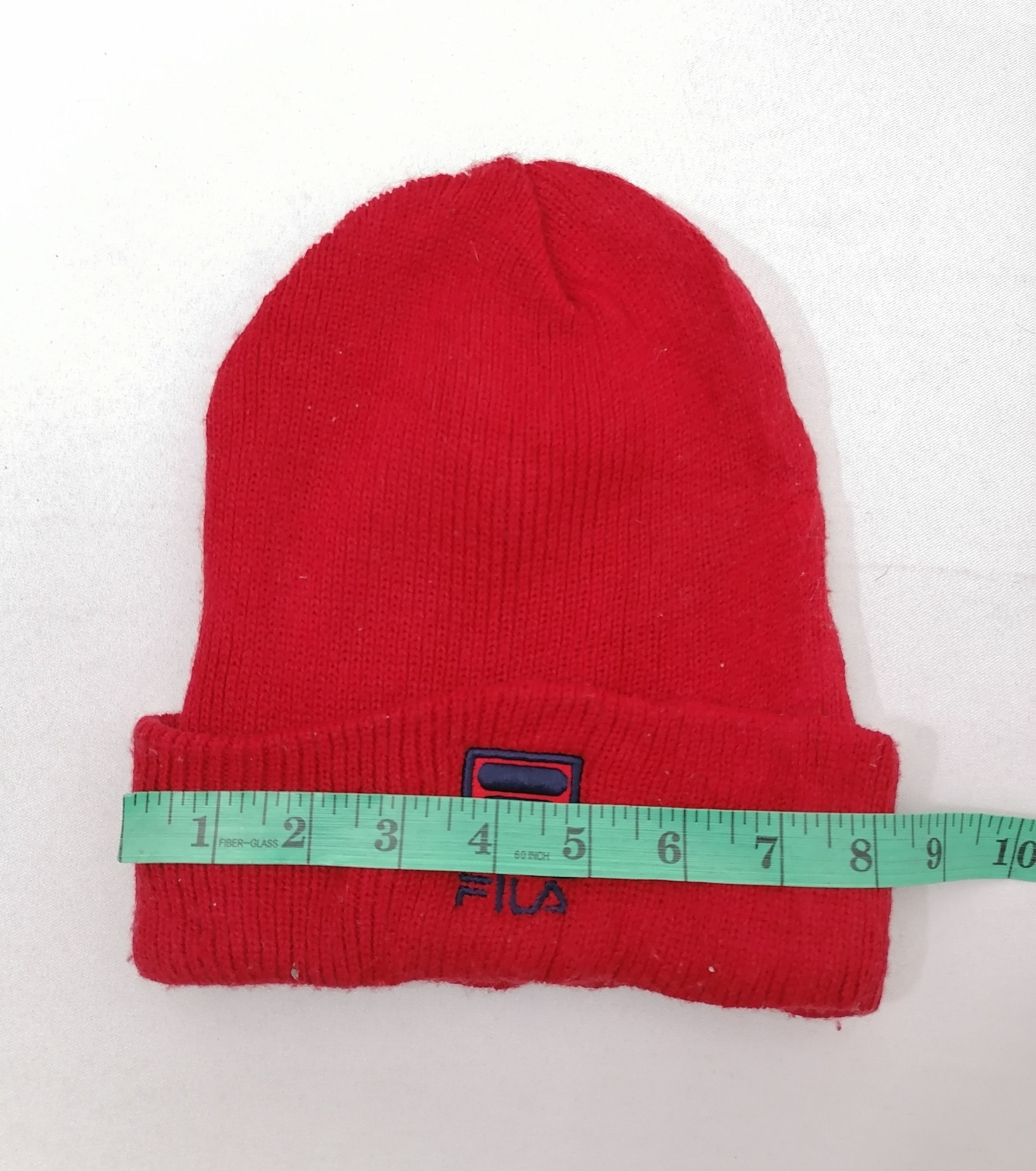 Fila × Vintage Fila Beanie Hat Size ONE SIZE - 4 Thumbnail