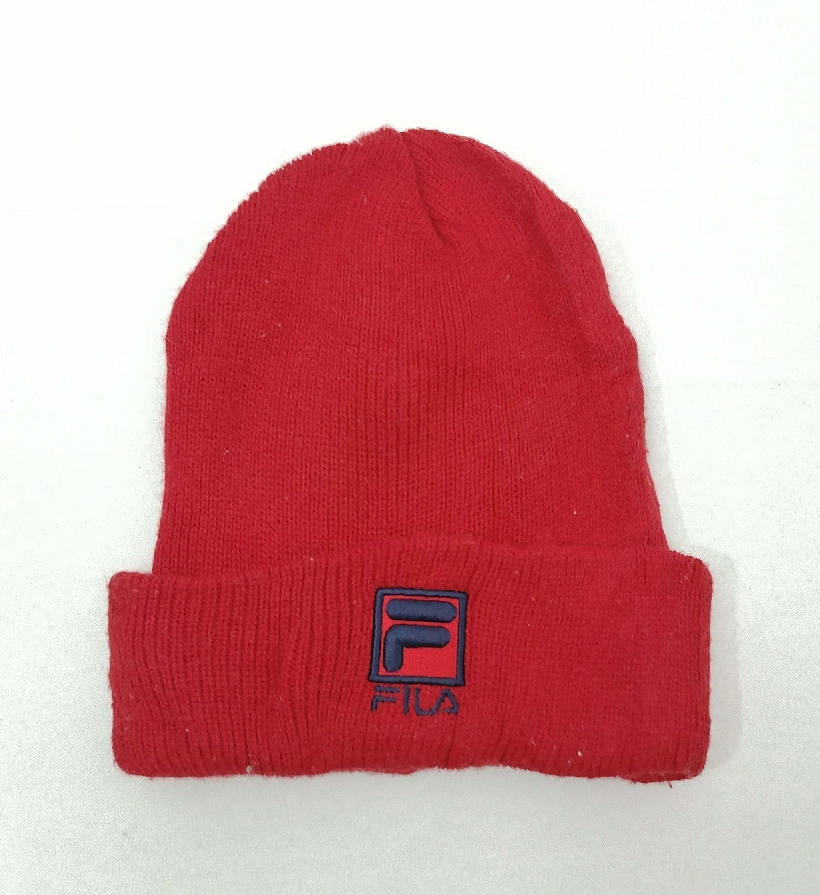 Fila × Vintage Fila Beanie Hat Size ONE SIZE - 1 Thumbnail