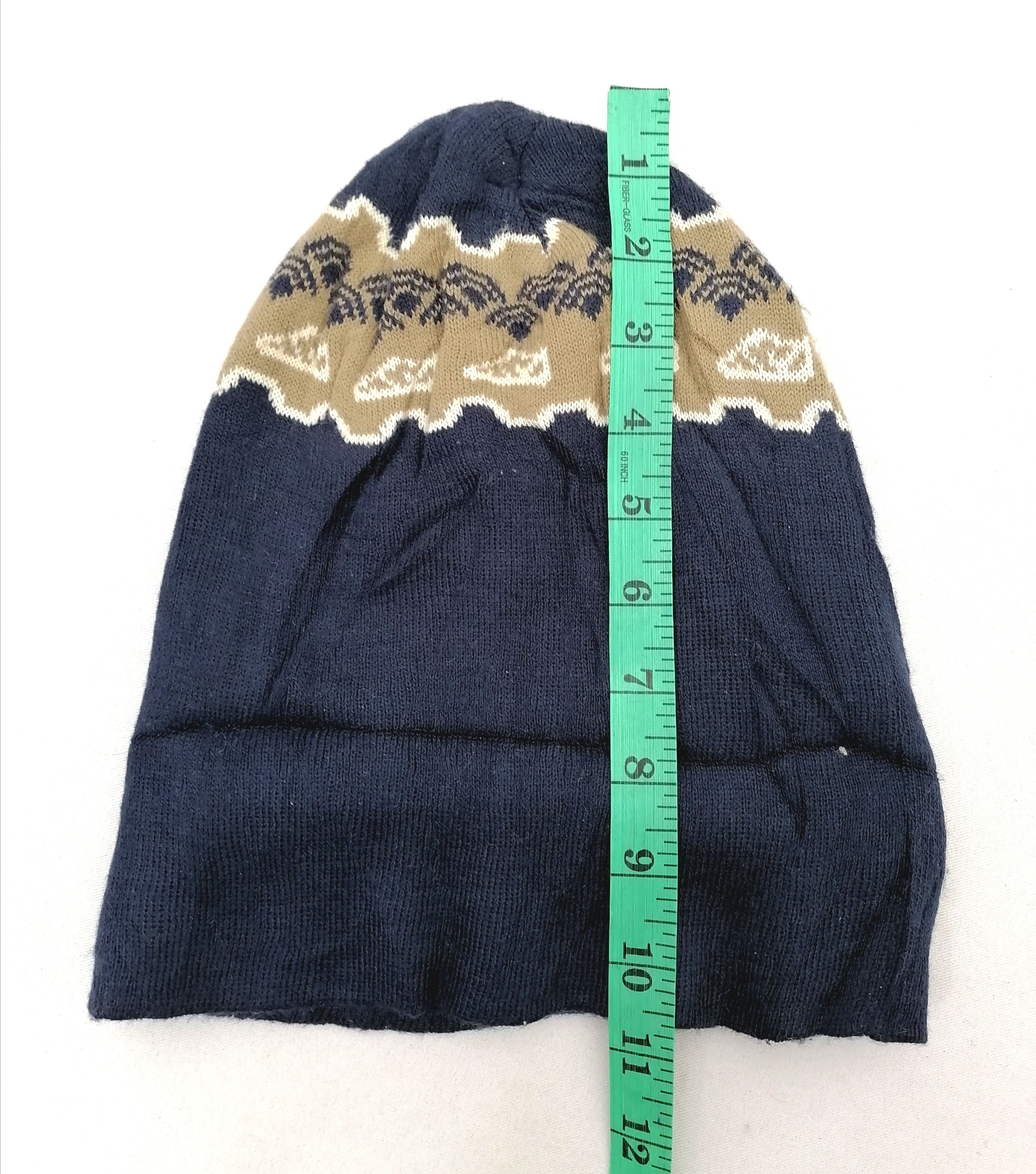 Nike × Vintage Nike Swoosh Cool Designs Beanie Hat Size ONE SIZE - 5 Thumbnail