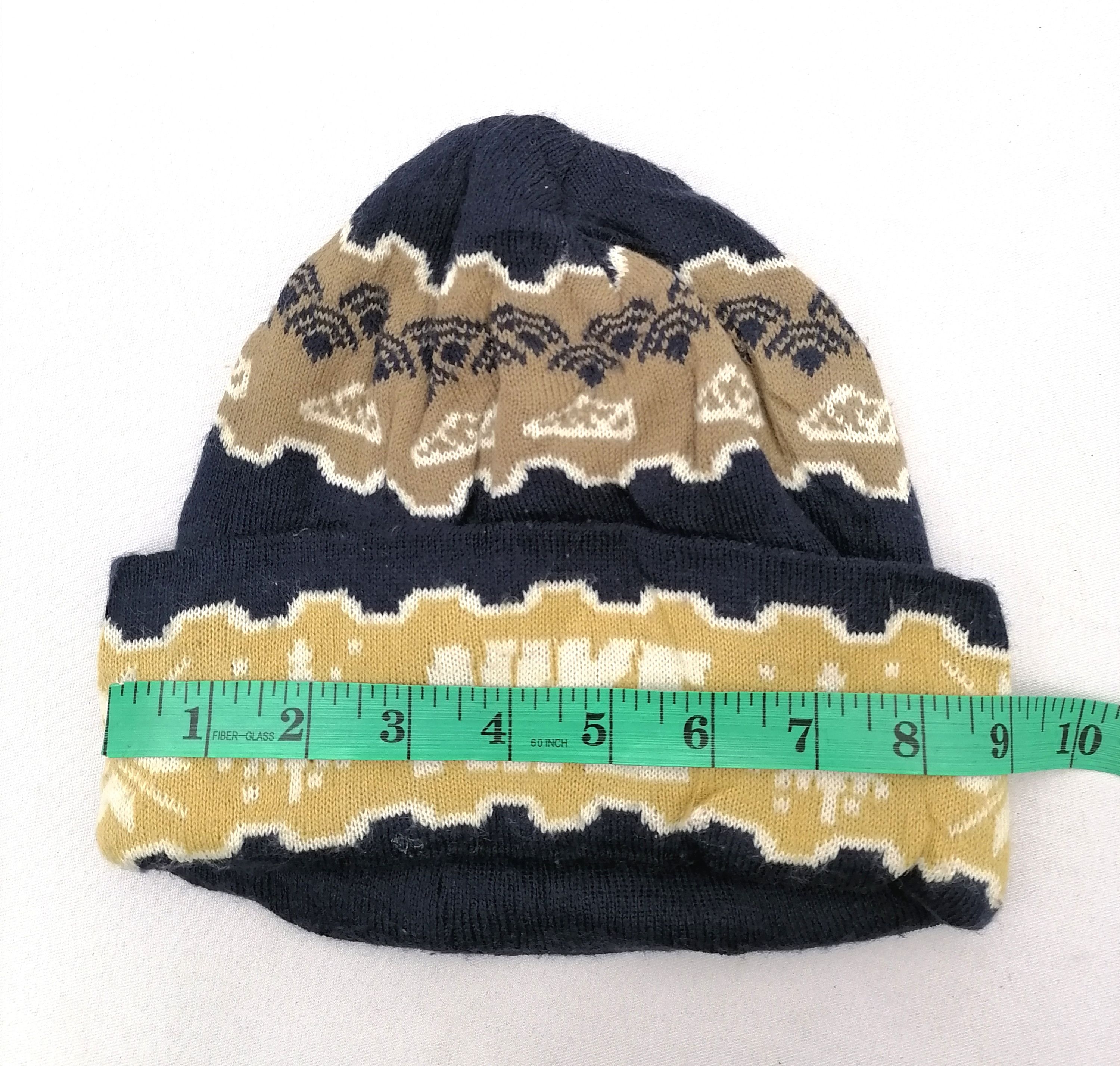 Nike × Vintage Nike Swoosh Cool Designs Beanie Hat Size ONE SIZE - 4 Thumbnail