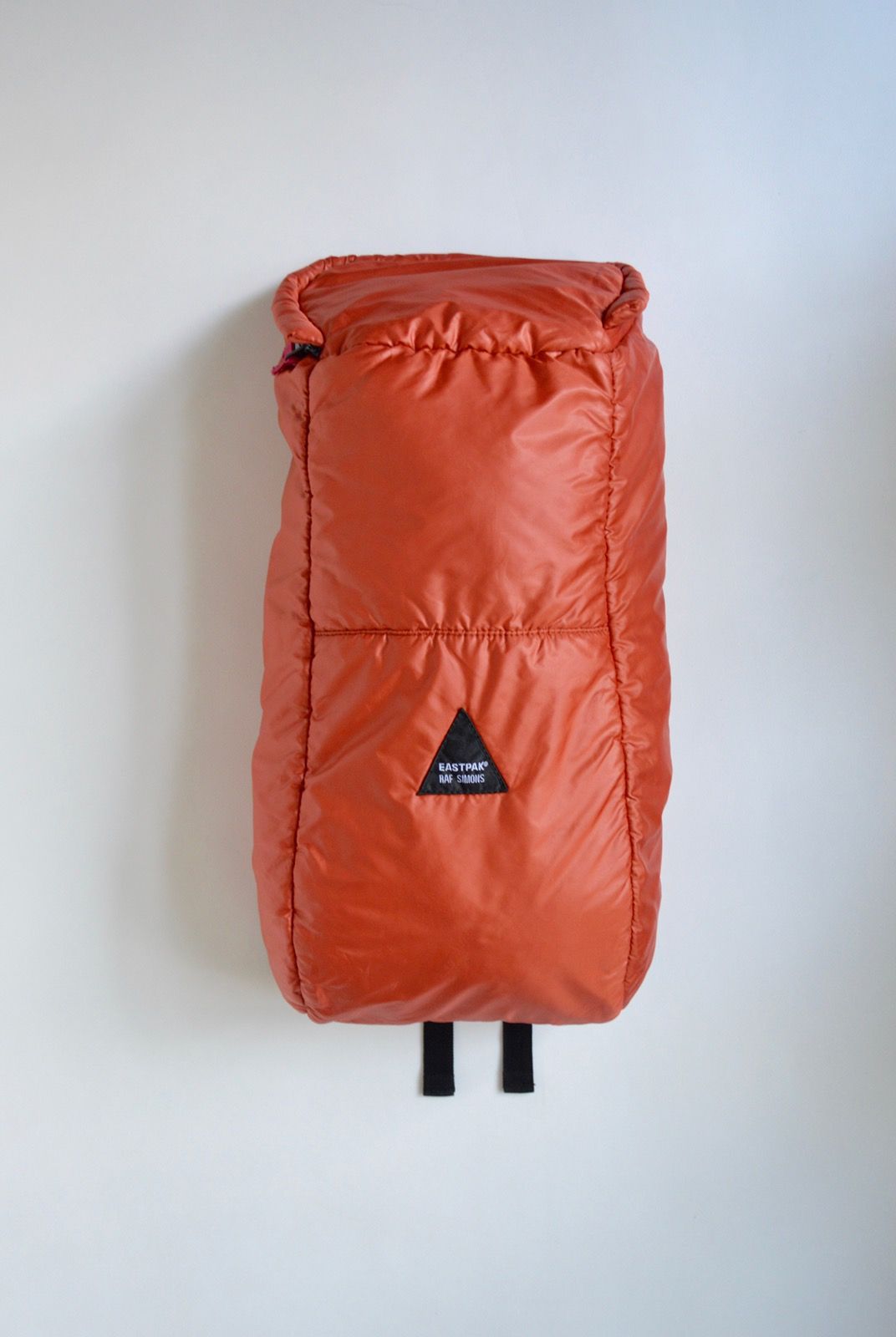 Pre-owned Eastpak X Raf Simons A/w 08 Orange Nylon Backpack In Orange/black