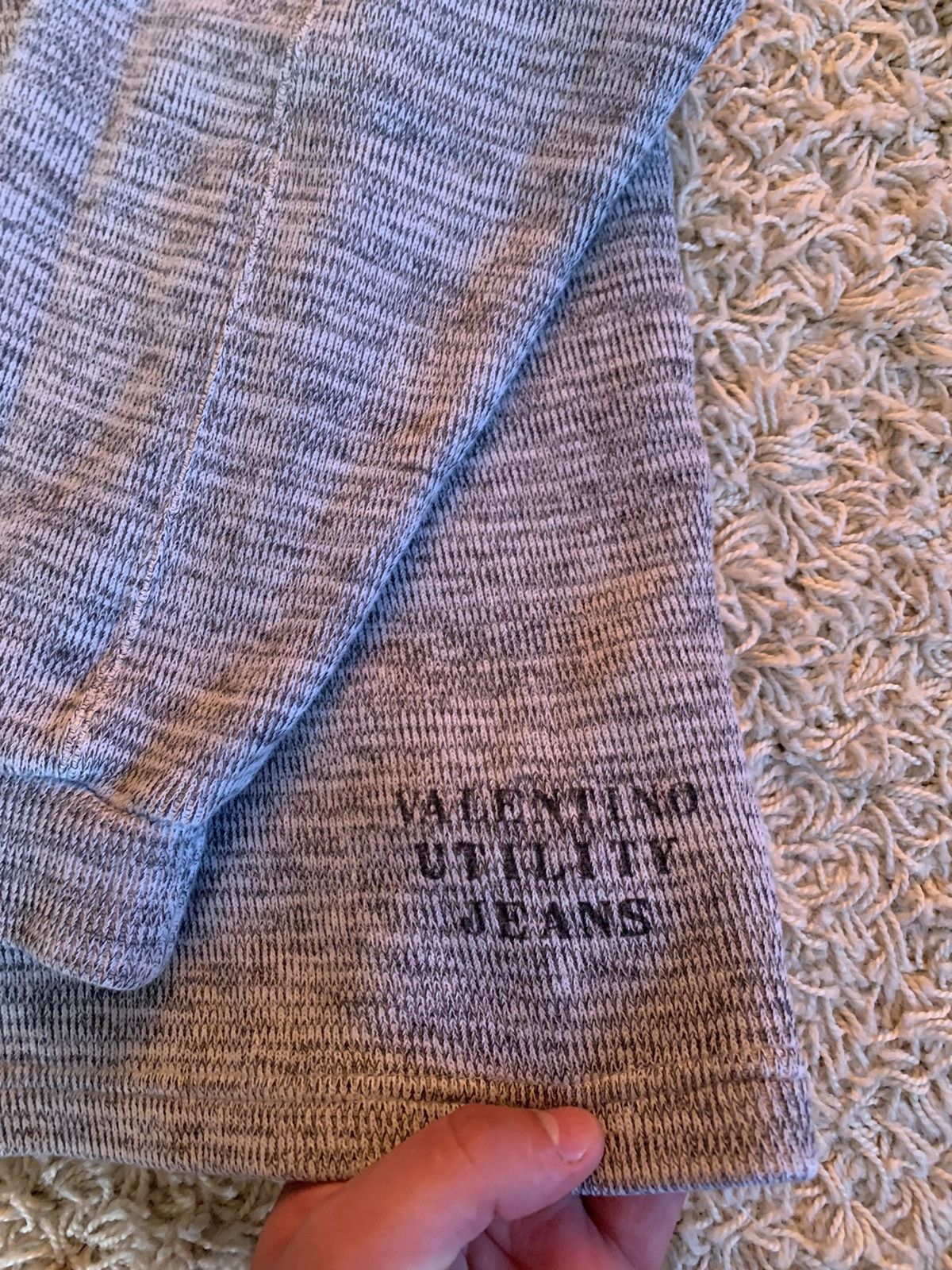 Valentino × Vintage Valentino Vintage Sweatshirt 1/4 Zip Size US L / EU 52-54 / 3 - 3 Thumbnail