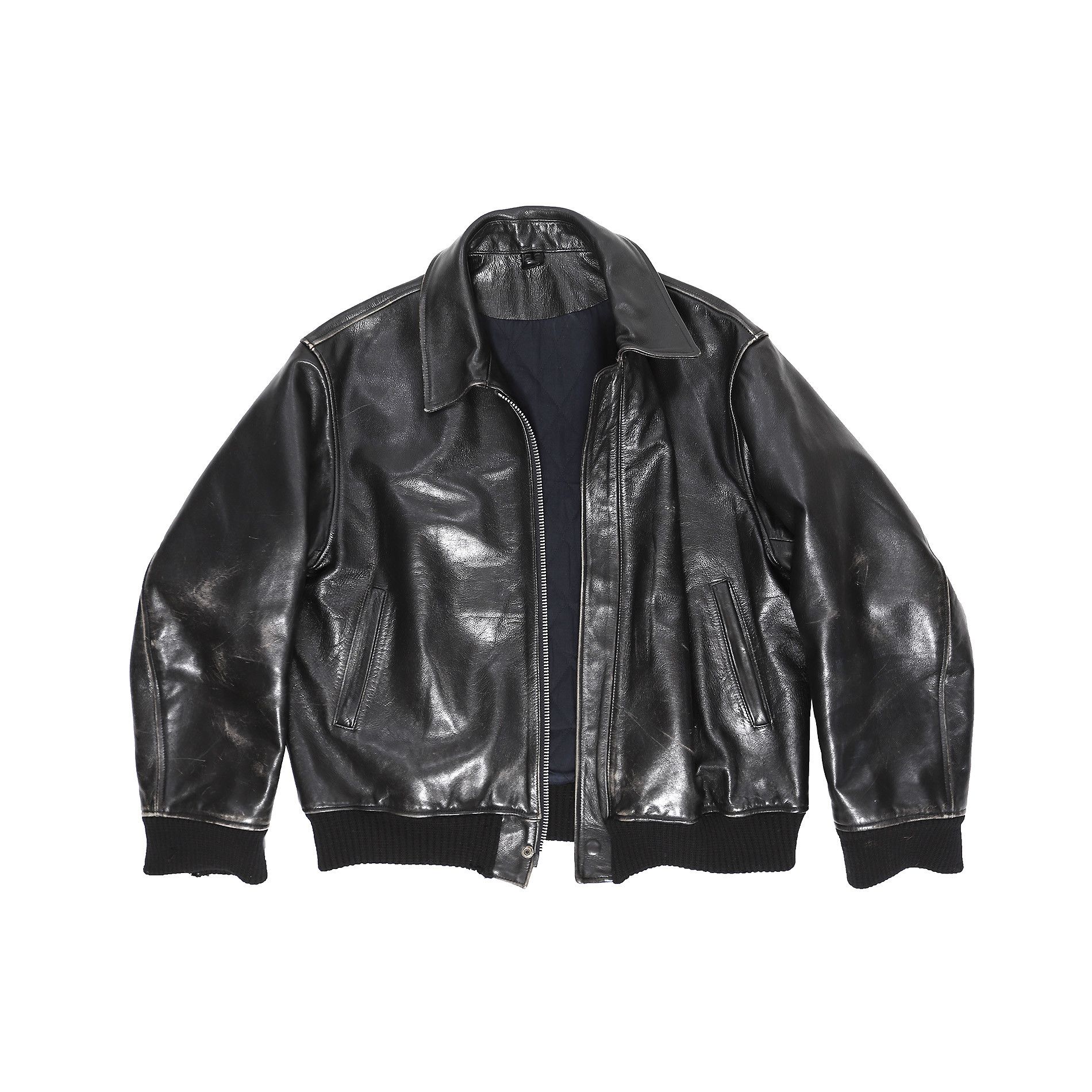 AW91 6.1 The Men Go Yohji Go Leather Blouson
