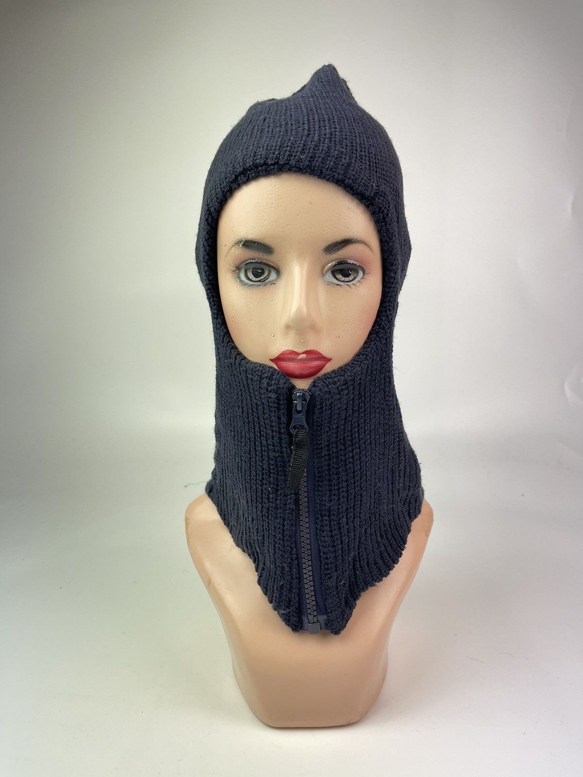 Japanese Brand Japanese Beanie With Zipper Size ONE SIZE - 3 Thumbnail