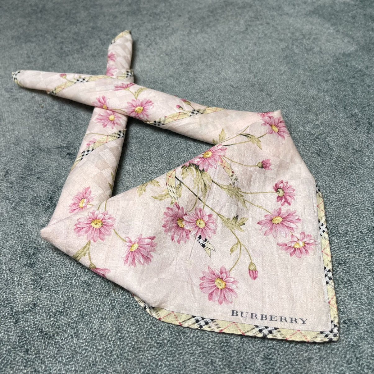 Burberry Vintage Burberry Scarf Bandana Handkerchief Neckerchief Size ONE SIZE - 1 Thumbnail