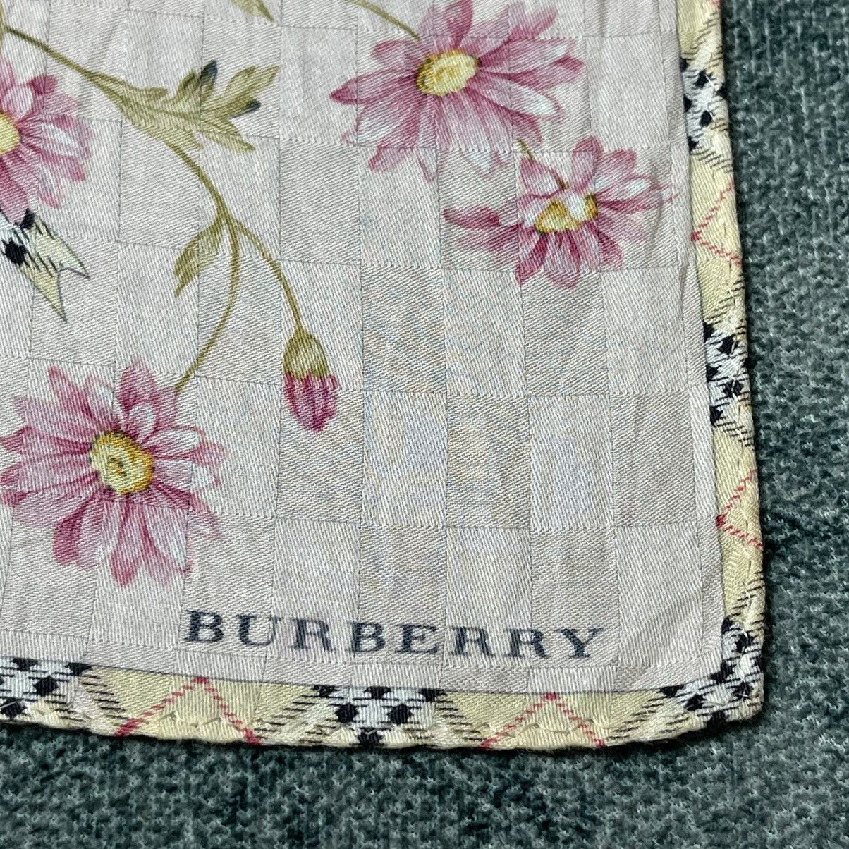 Burberry Vintage Burberry Scarf Bandana Handkerchief Neckerchief Size ONE SIZE - 2 Thumbnail