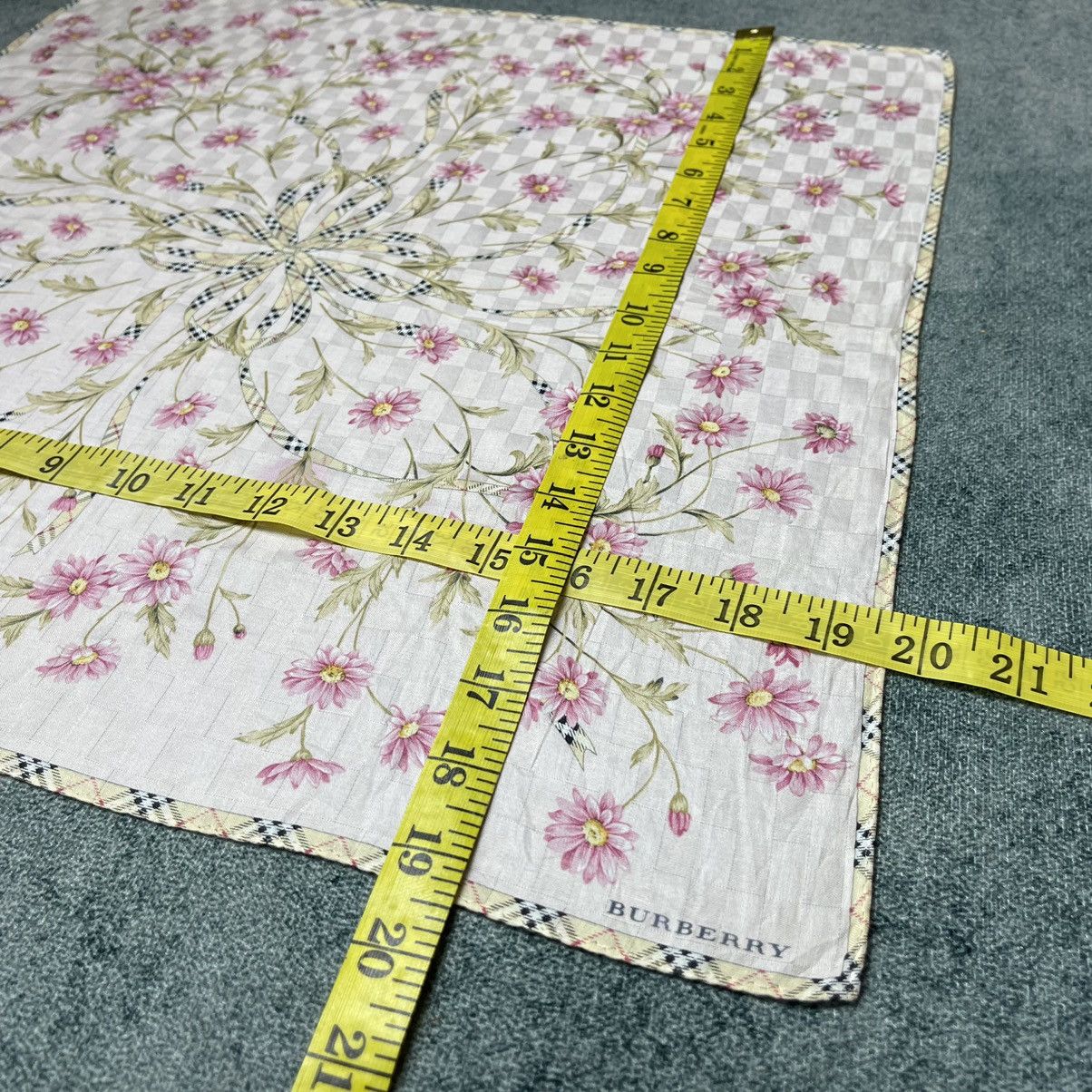Burberry Vintage Burberry Scarf Bandana Handkerchief Neckerchief Size ONE SIZE - 9 Thumbnail