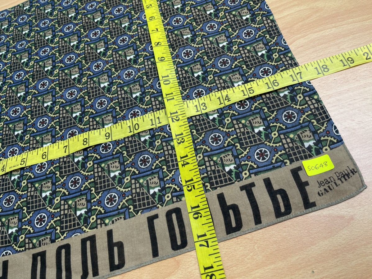 Jean Paul Gaultier Jean Paul Gaultier Handkerchief Neckerchief Bandana Size ONE SIZE - 6 Thumbnail