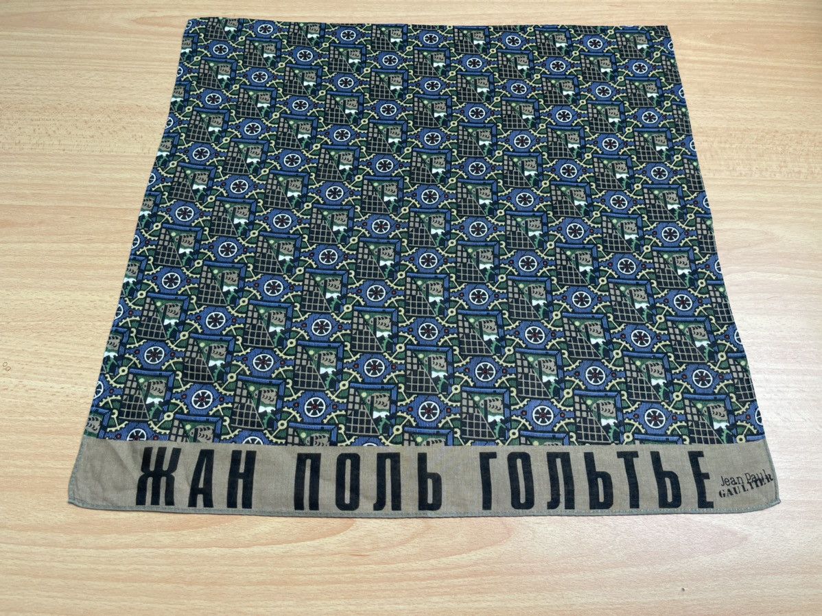 Jean Paul Gaultier Jean Paul Gaultier Handkerchief Neckerchief Bandana Size ONE SIZE - 4 Thumbnail