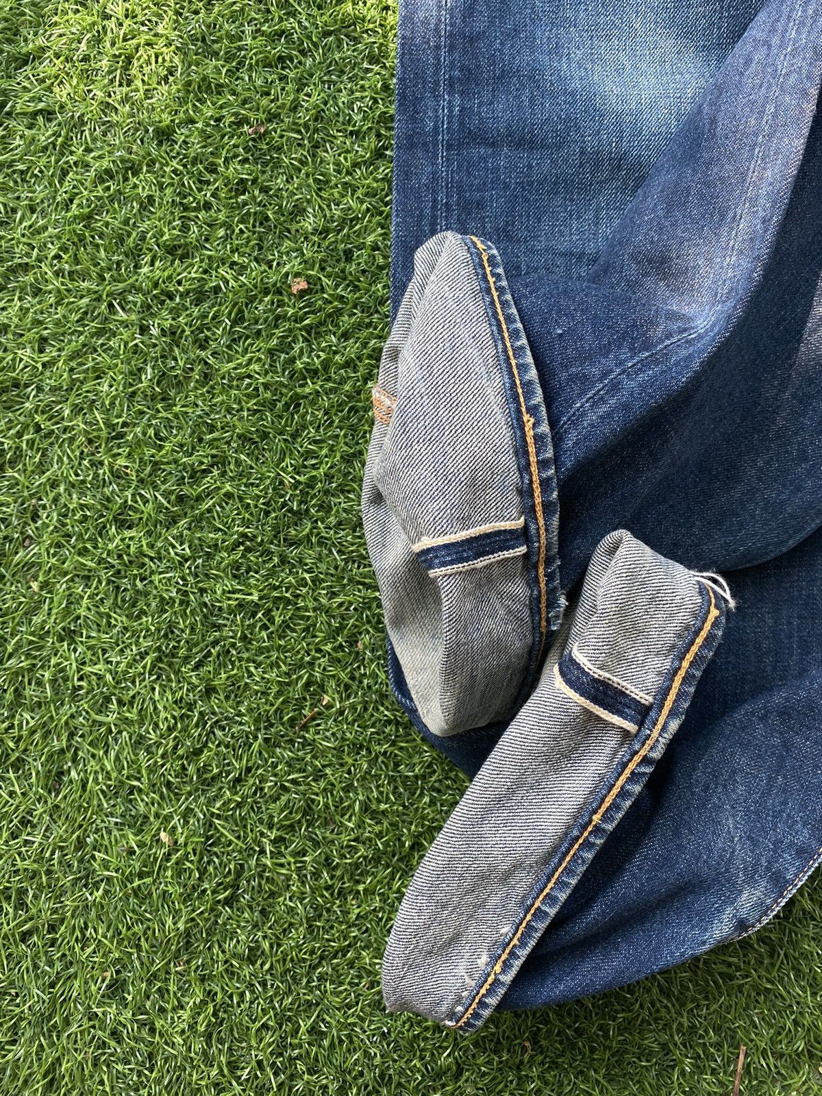 Evisu × Japanese Brand EVISU JEANS DOWLUCK NO.2 JAPAN SELVEDGE Size US 31 - 12 Thumbnail