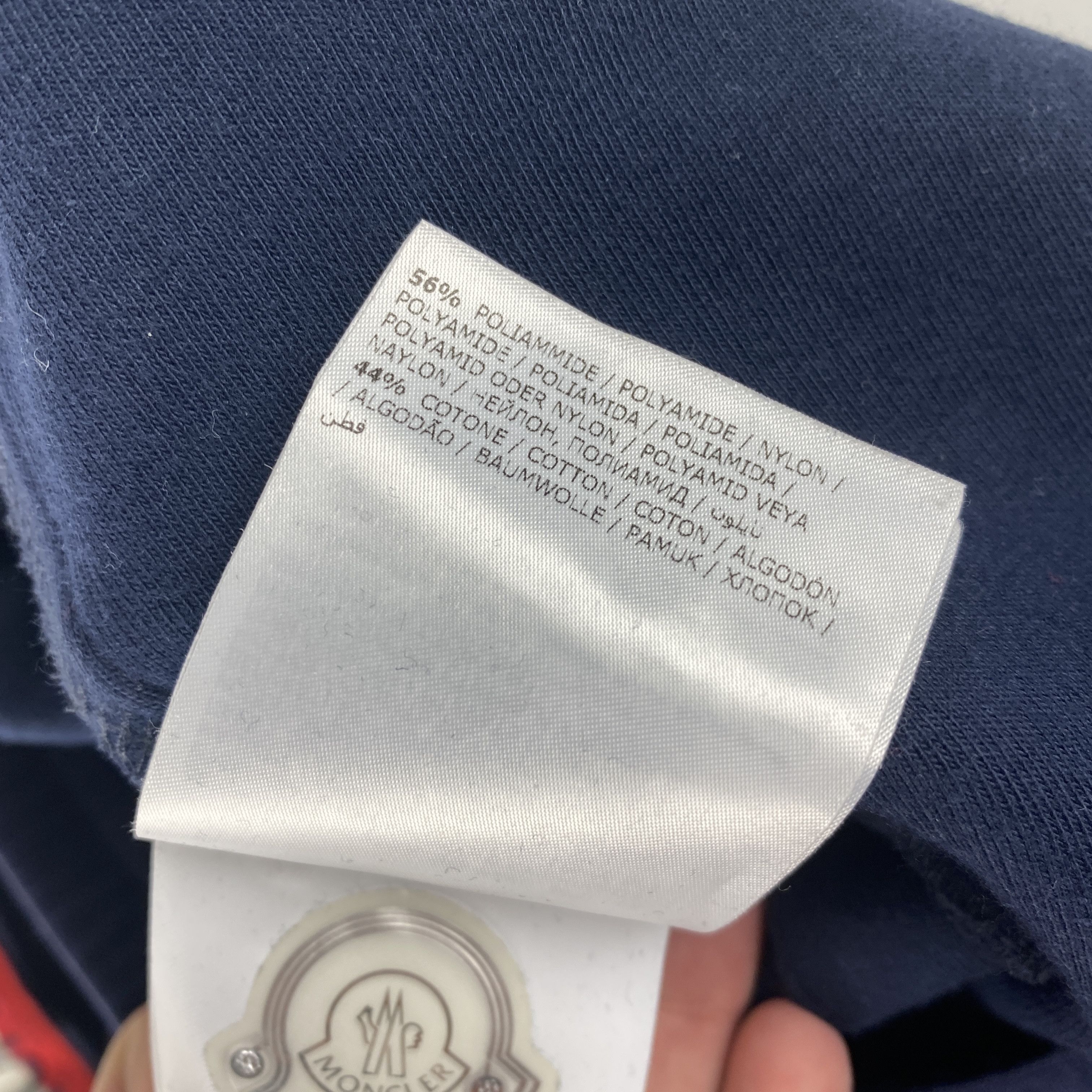 Moncler Moncler Navy Logo Track Pants Size US 32 / EU 48 - 6 Thumbnail